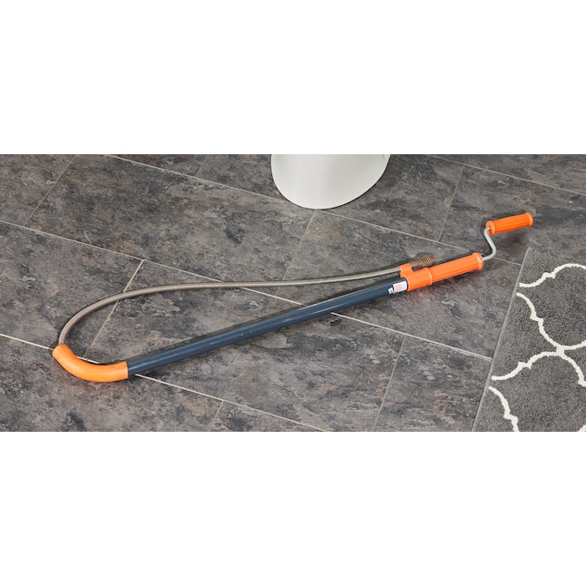 General Wire 3/8-in x 6-ft Galvanized Wire Hand Auger for Toilet, Ideal for  Clearing Clogged Toilet Bowls in the Hand Augers department at