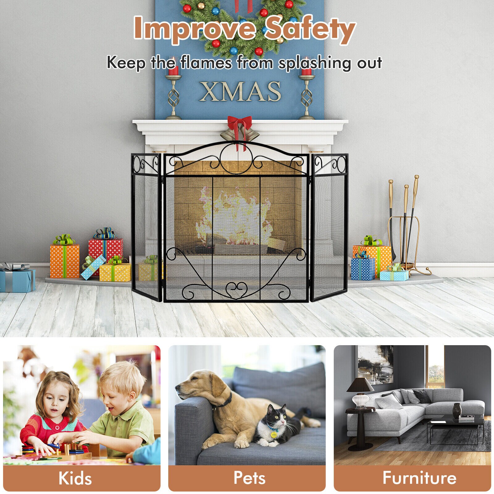 Slickblue D-CO-09201VH Gas-Fire-Pit-Accessories - View #8
