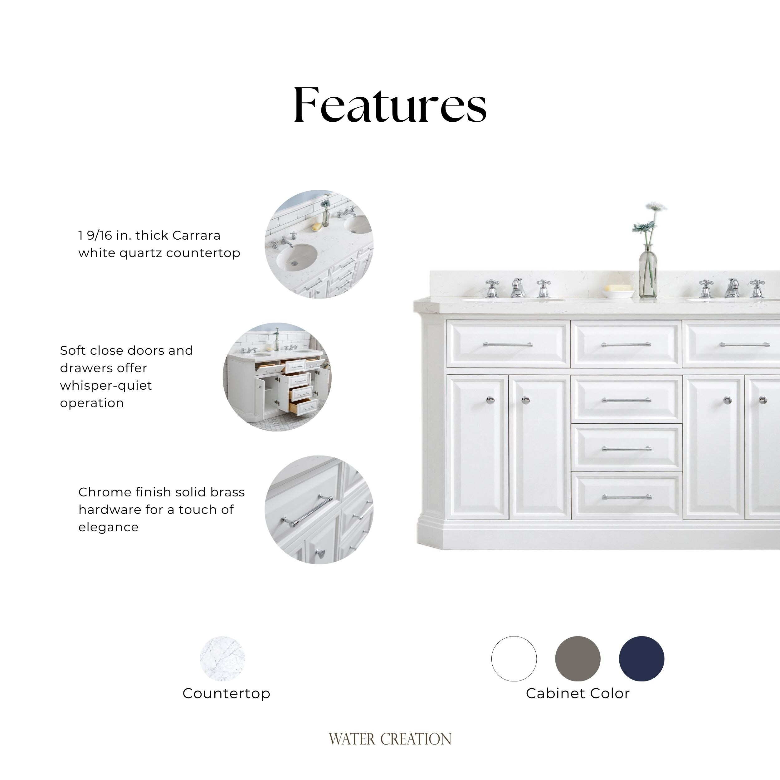 Water Creation PA60C-0113PW Bath-Vanity-Combo - View #11