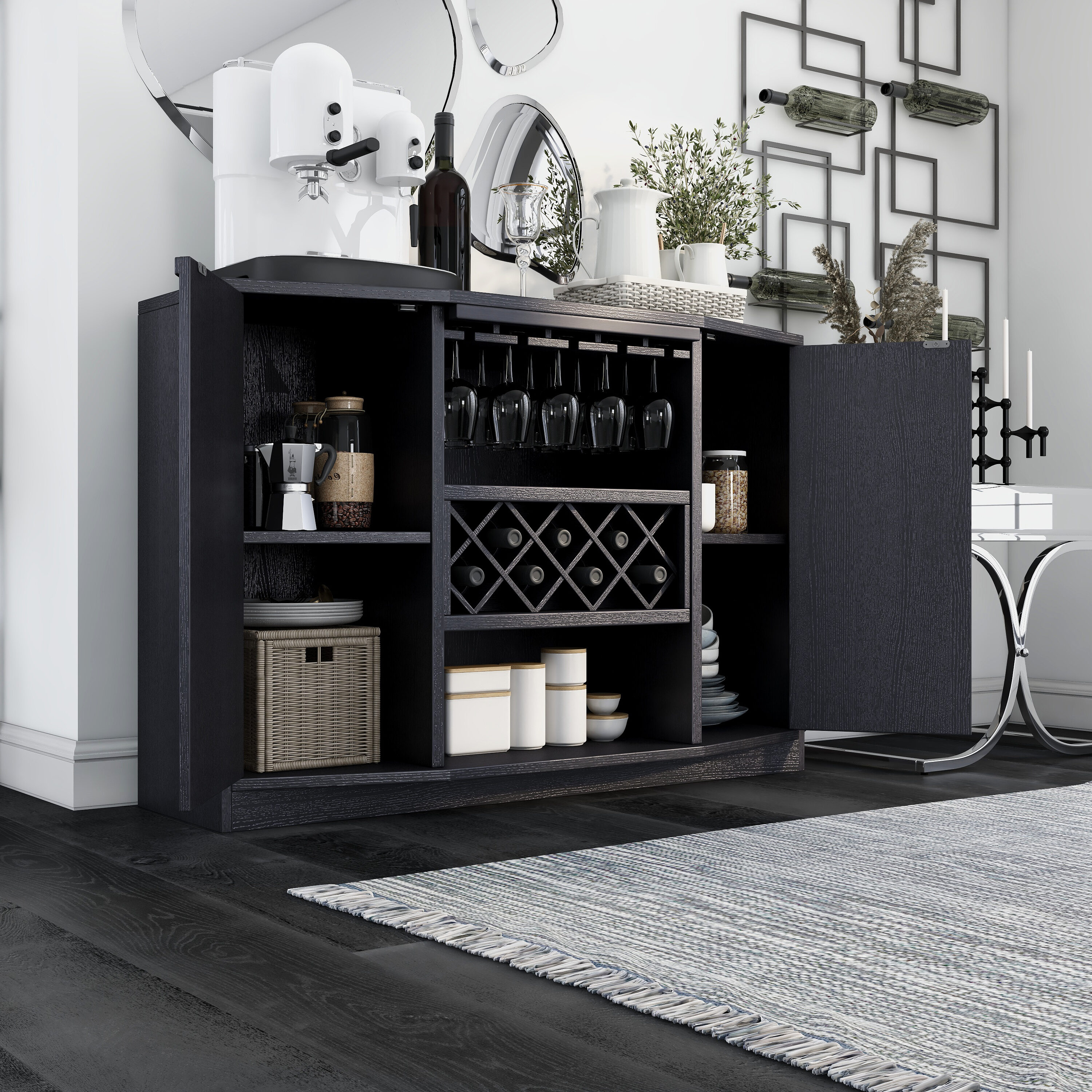 Furniture of America YNJ-1445-1 Dining-Kitchen-Storarge - View #6