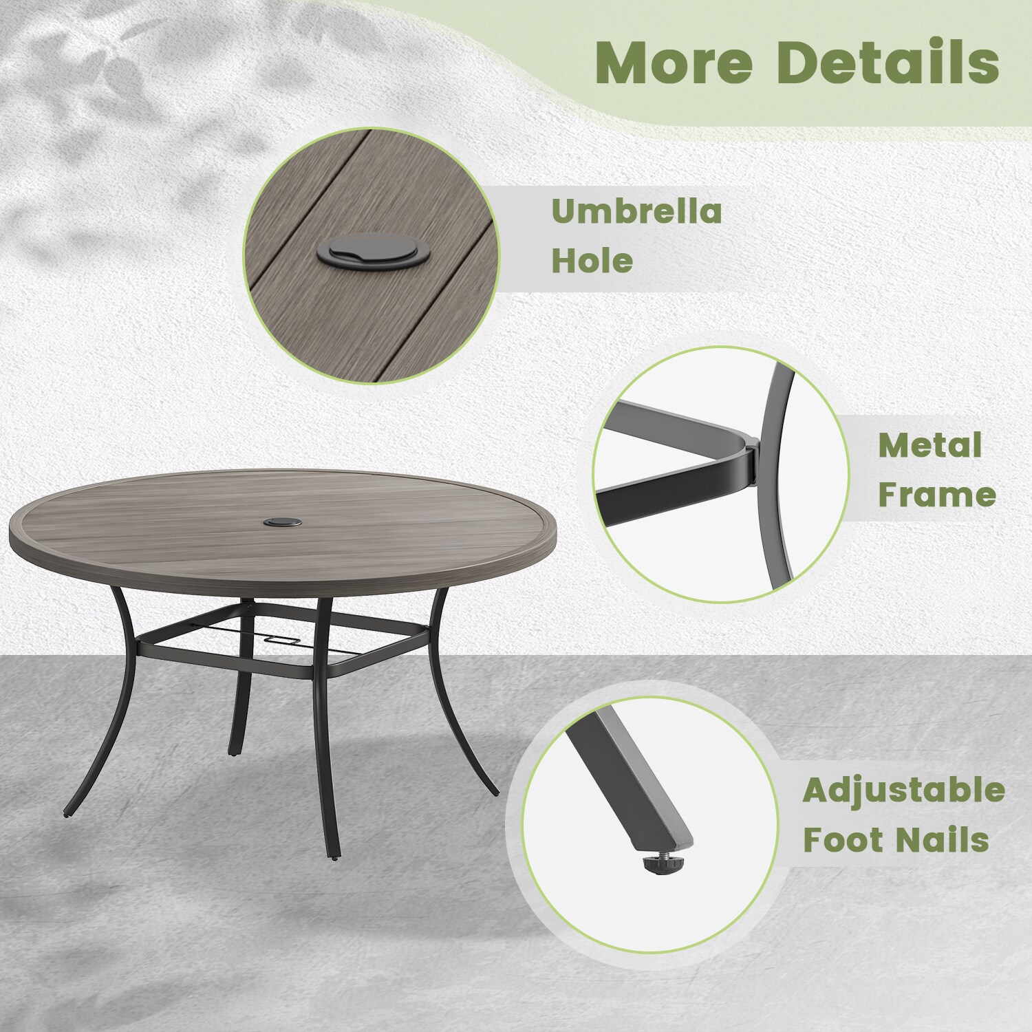 CESICIA GIGA-LS-F50 Patio-Tables - View #5