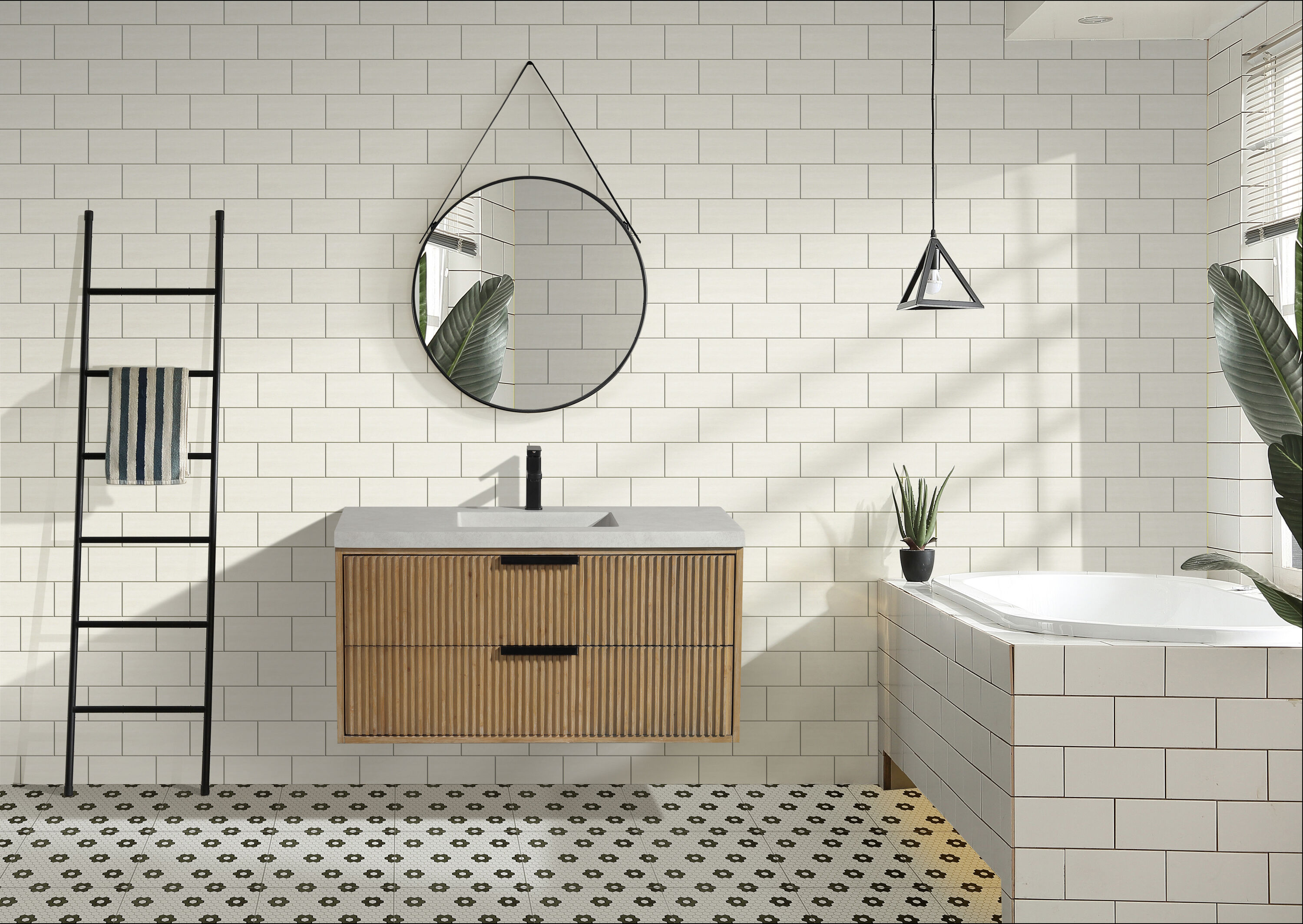 Ari Kitchen & Bath AKB-DIEGO-42-WTHFR Bath-Vanity-Combo - View #8