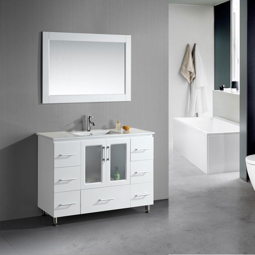 Design Element B48-DS-W Bath-Vanity-Combo - View #2