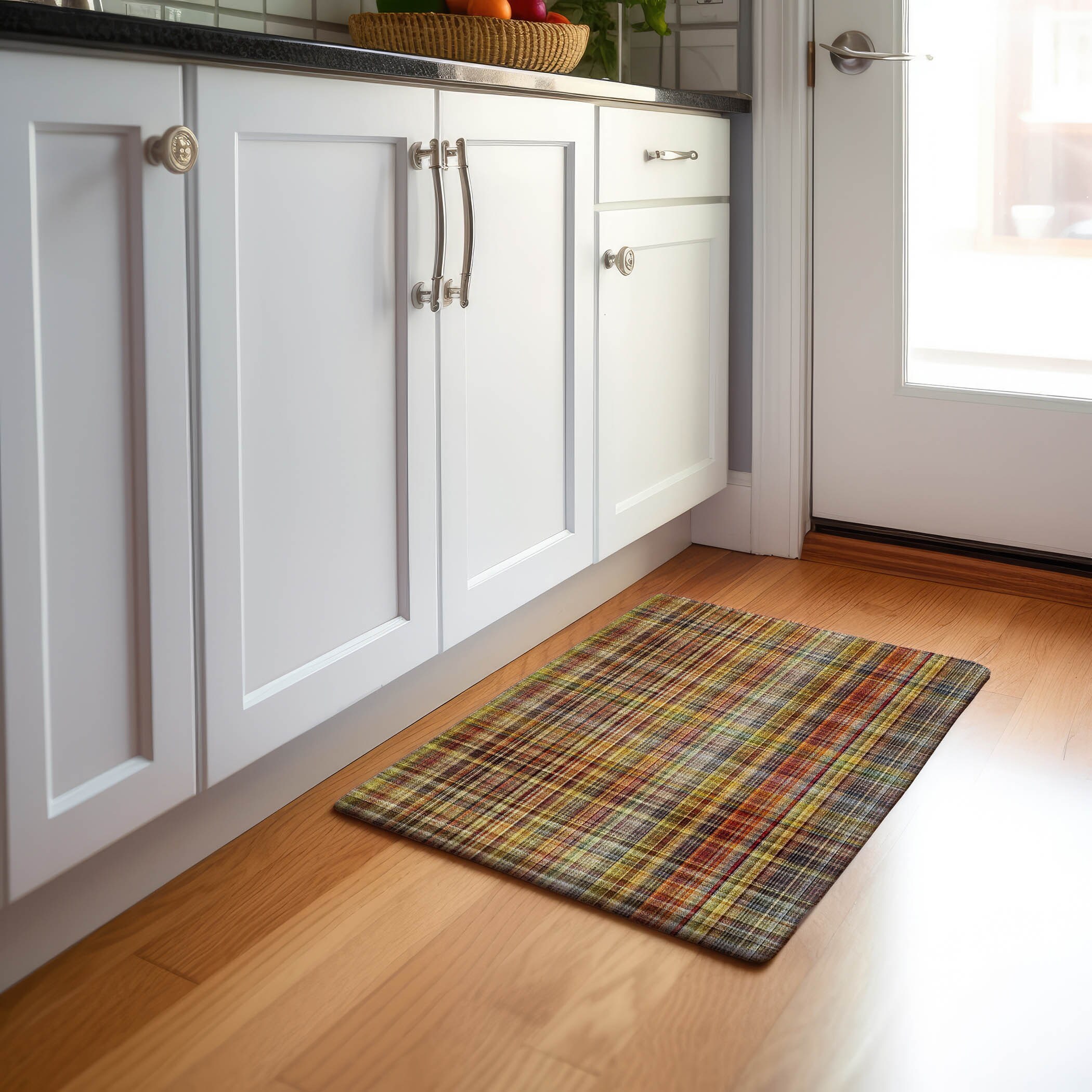 Addison Rugs AMF501GY5X8 Mayfield AMF501GY 5 x 7 (ft) Loomed Polyester Gray Rectangular Indoor Abstract Machine washable Area rug