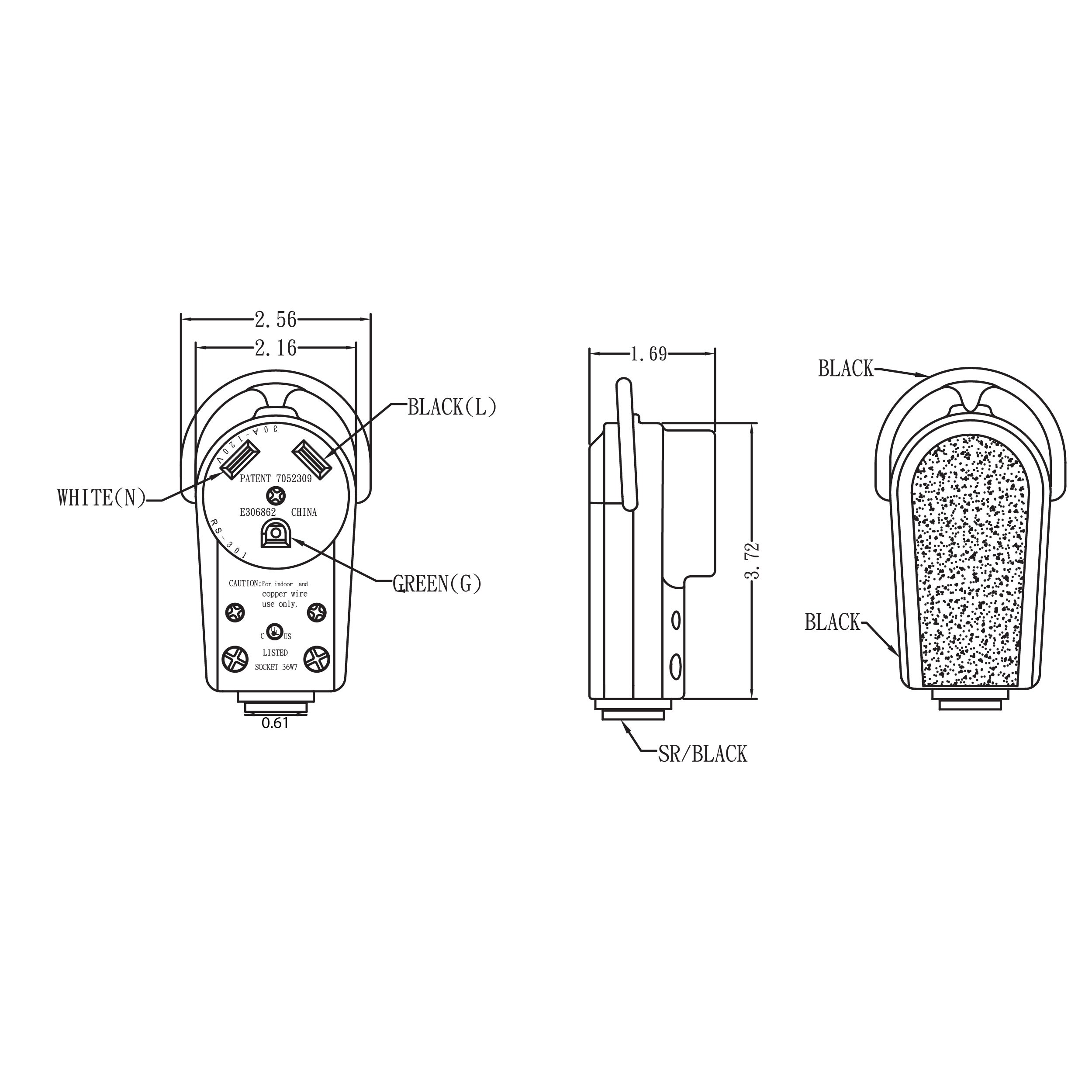 AC WORKS ASTT30R Electrical-Plugs-Connectors - View #6