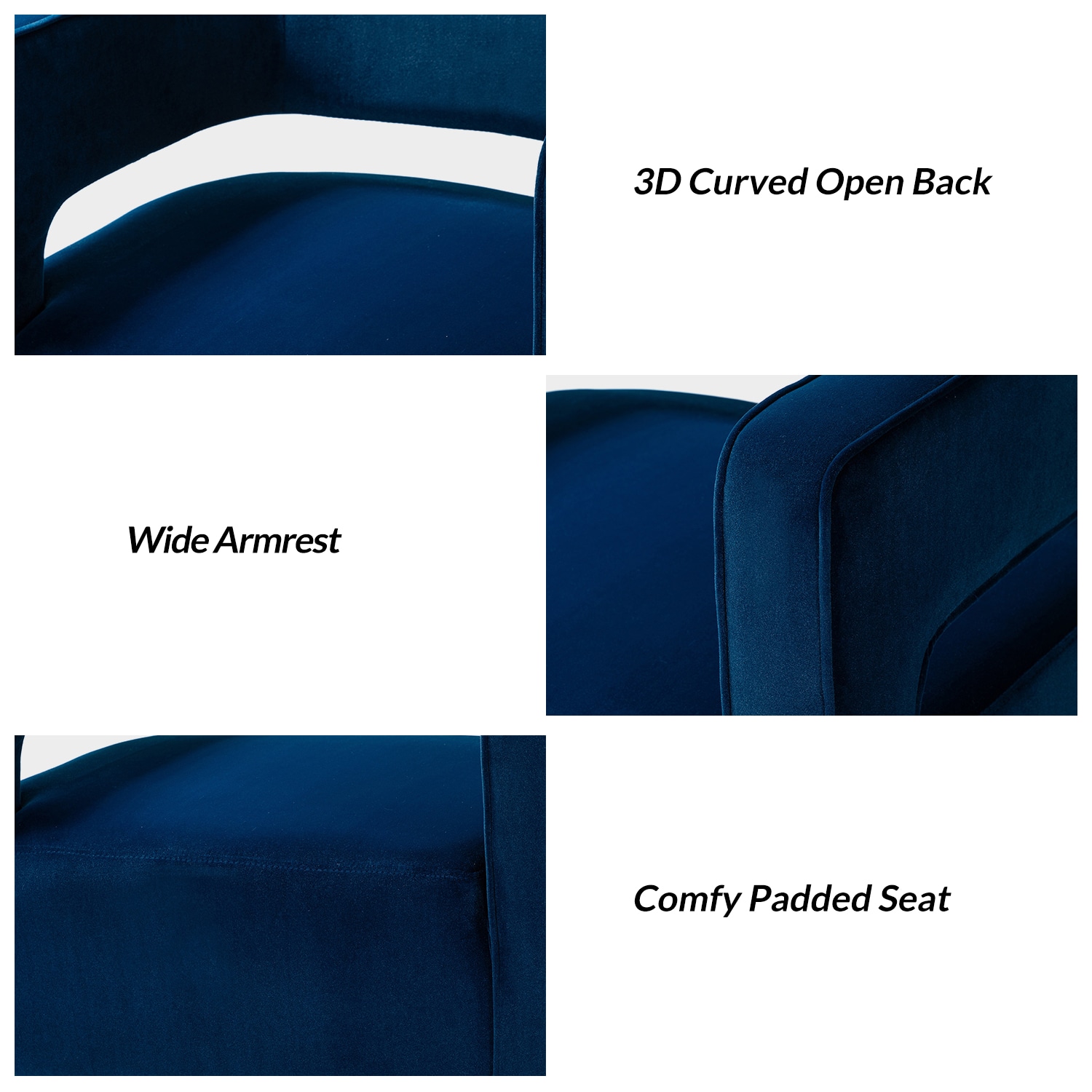 14 Karat Home CHM0141-NAVY chairs - View #7