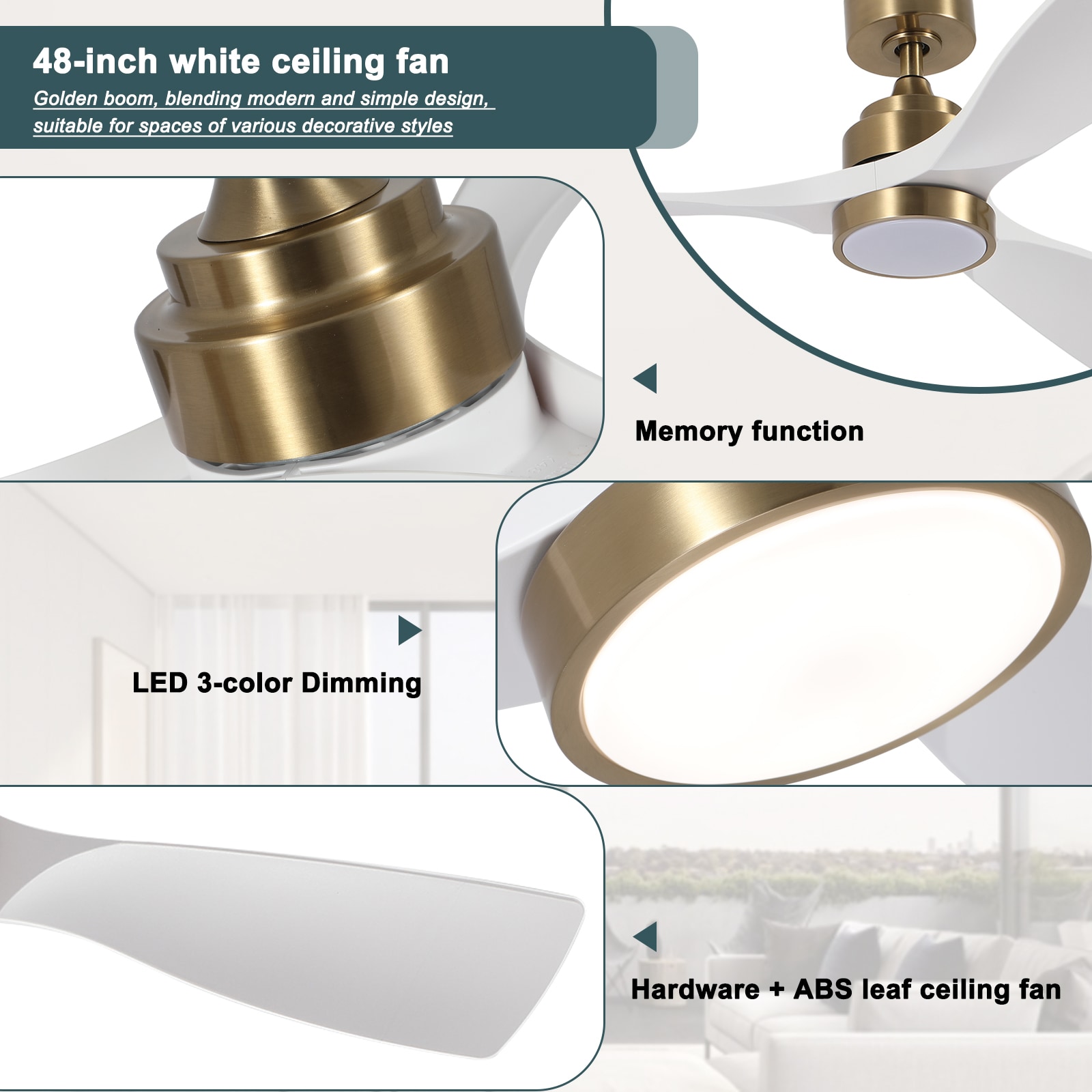Flynama J-V-W912-80787 Ceiling-Fans - View #5