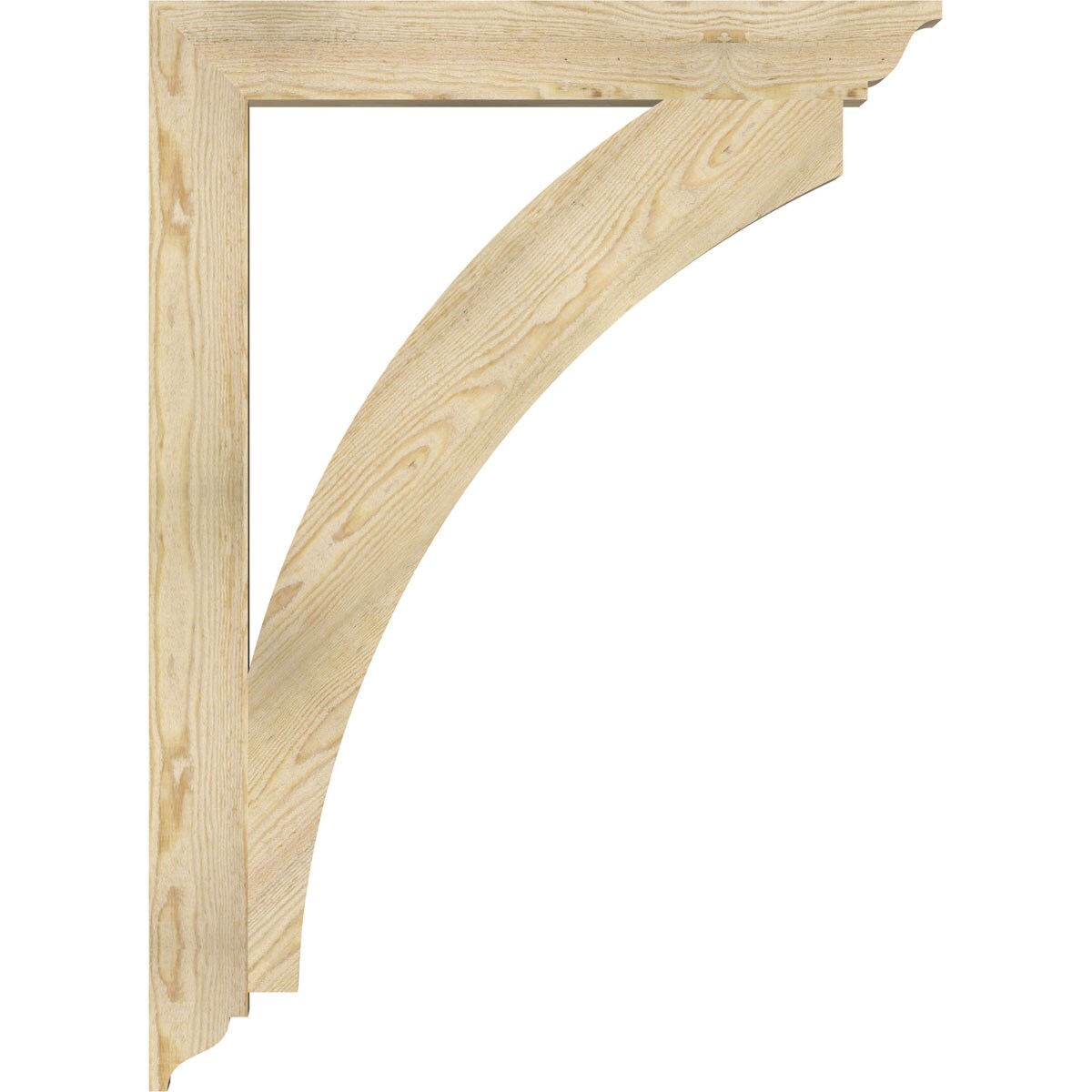 Ekena Millwork BKT04X32X44THR01RDF Exterior-Brackets-Braces - View #3