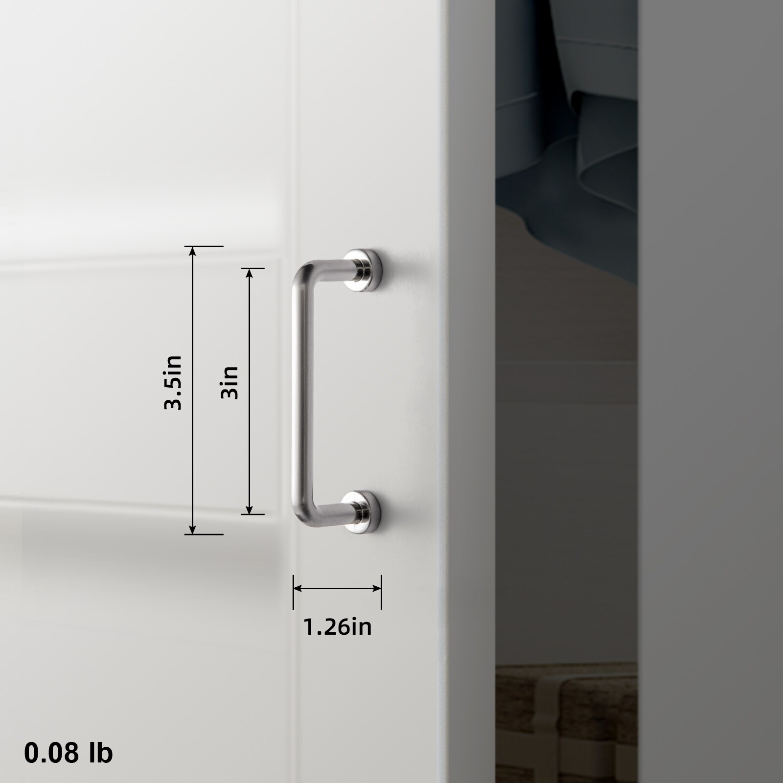 Miaokesen 1827LN-76 Cabinet-Pulls - View #2