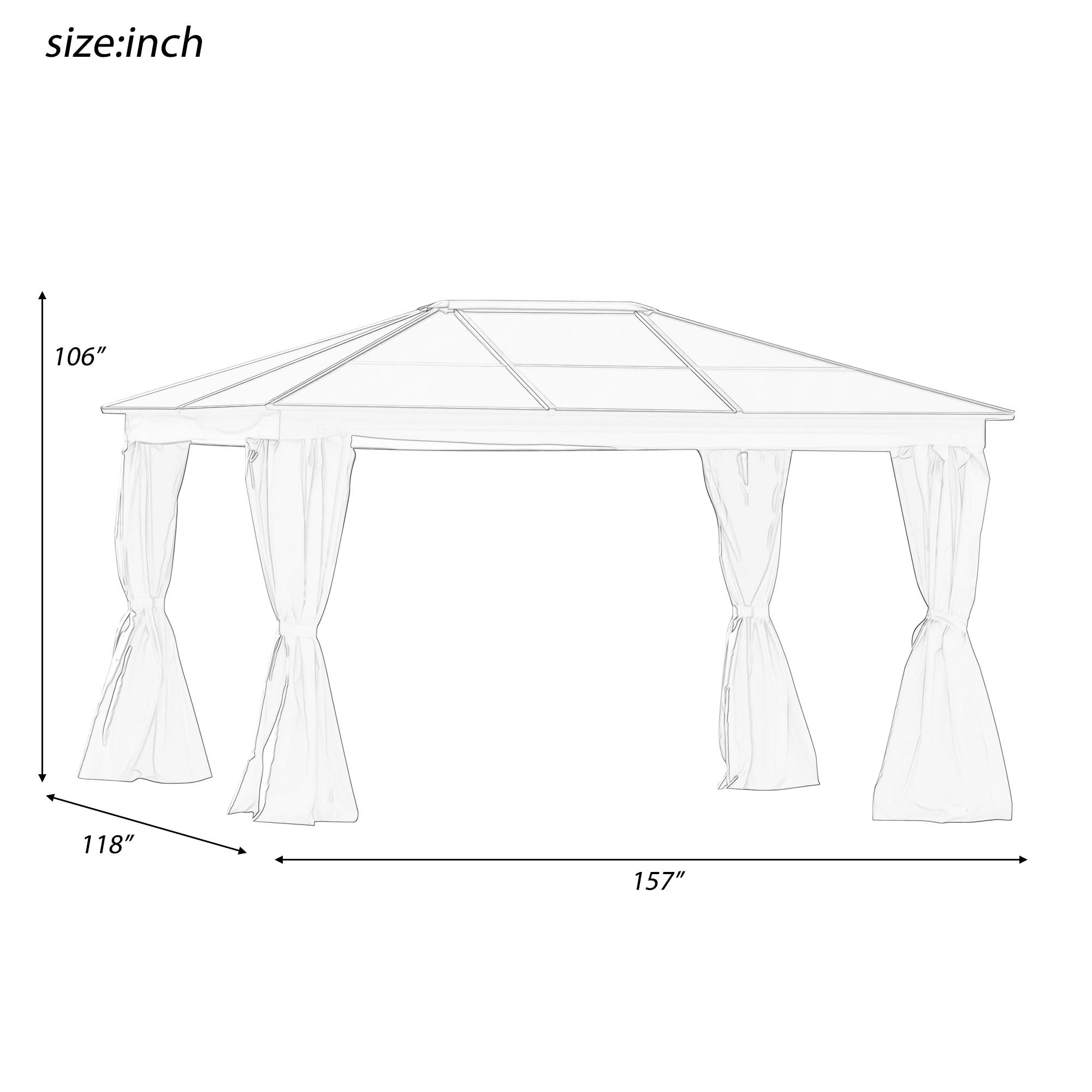 Bayfeve BFUS-244AA Wood-Resin-Gazebos - View #13