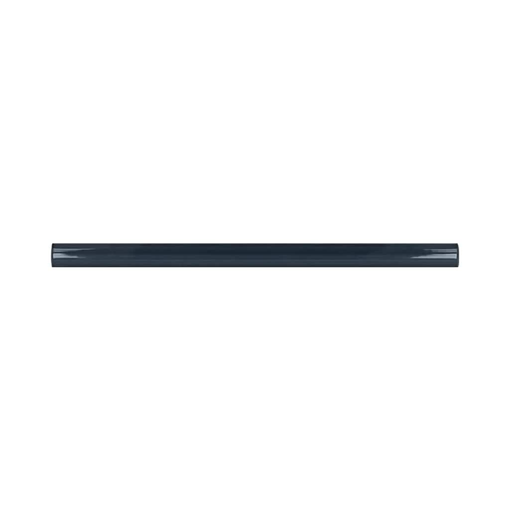 Arte 0.47 in. x 7.87 in. Glossy Blue Ceramic Pencil Tile Trims (0.3 sq. ft./case) (10-pack)