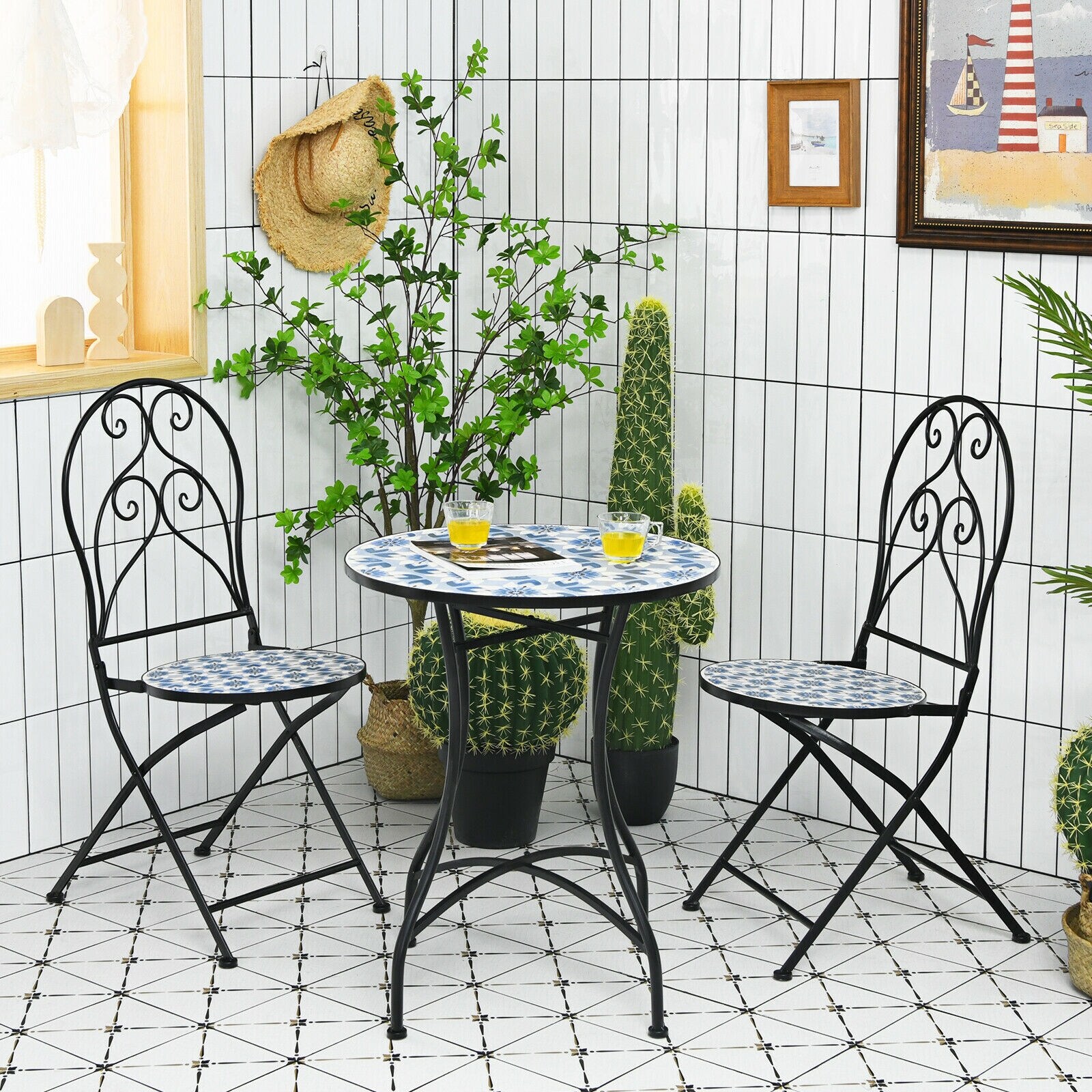 Slickblue D-CO-+80201PN Patio-Conversation-Sets - View #2
