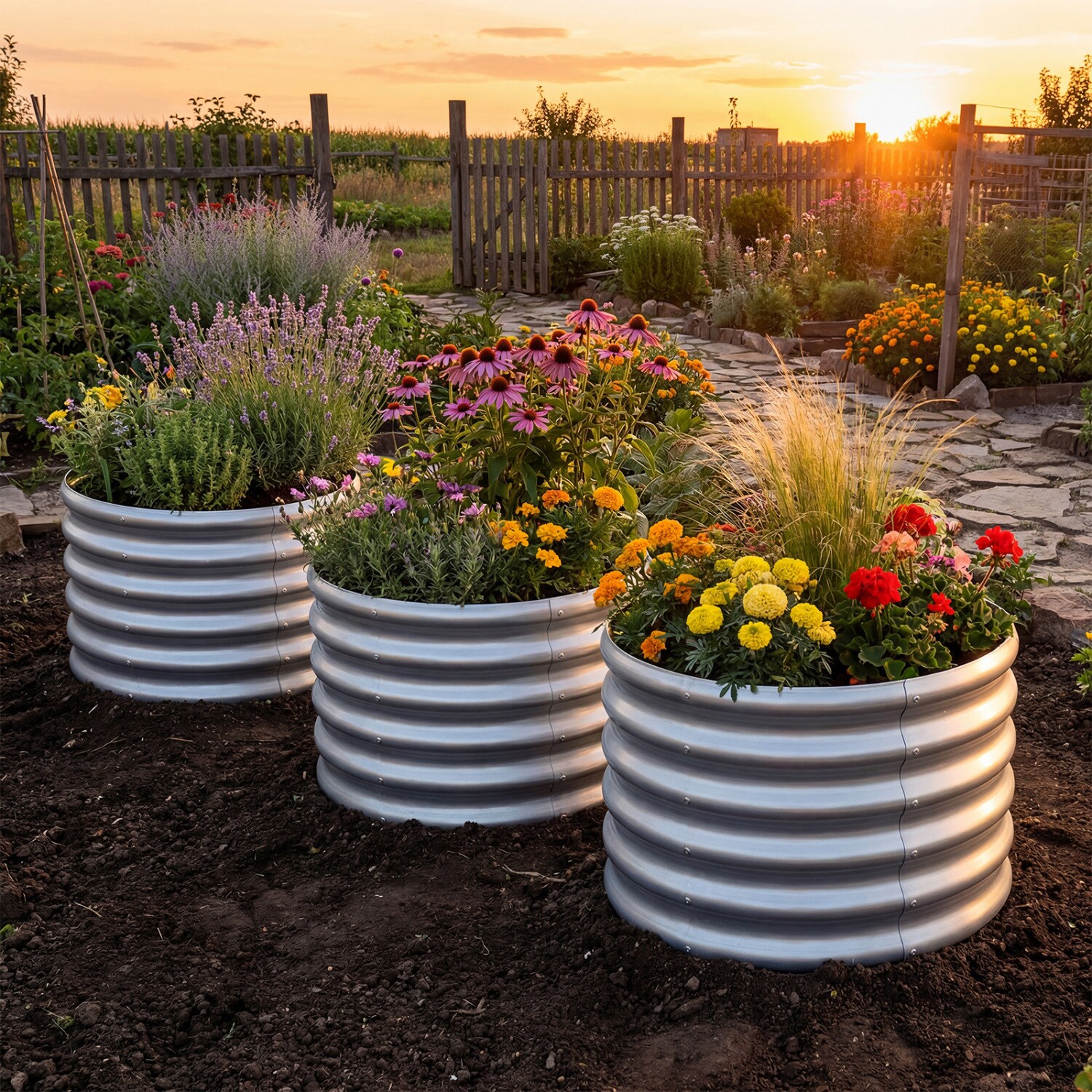 Slickblue D-CO-LS2774TG Raised-Garden-Beds - View #6