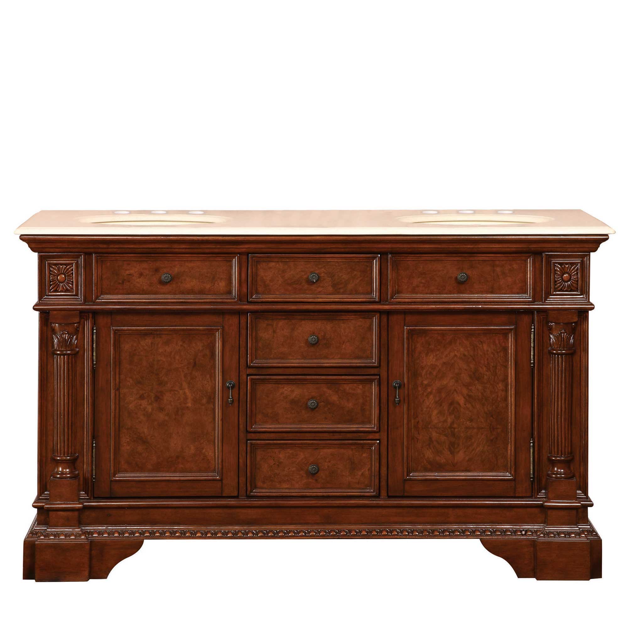 Silkroad Exclusive HYP-0209-CM-UIC-60 Bath-Vanity-Combo - View #5