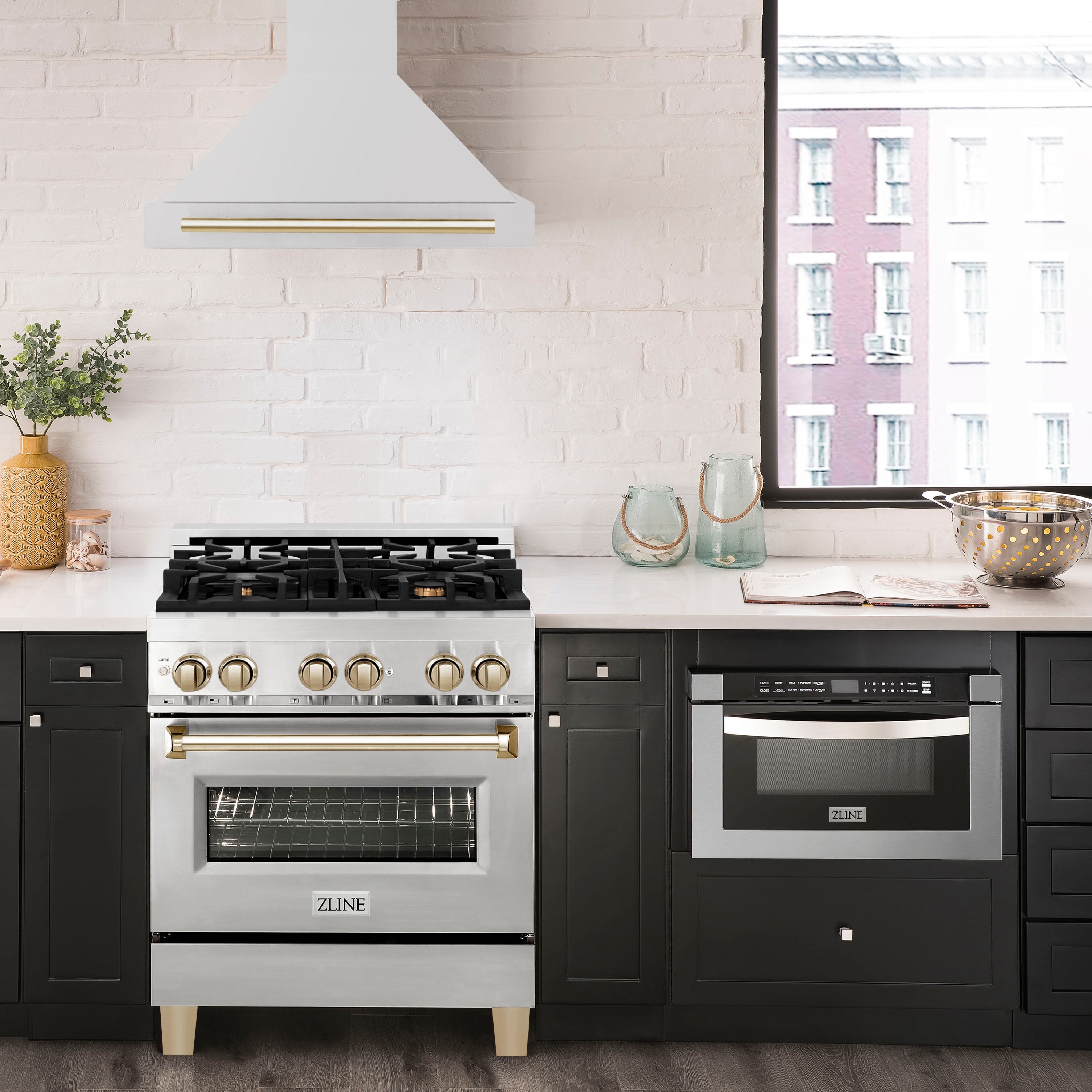 ZLINE KITCHEN & BATH 8654STZ-30-G Wall-Mounted-Range-Hoods - View #3