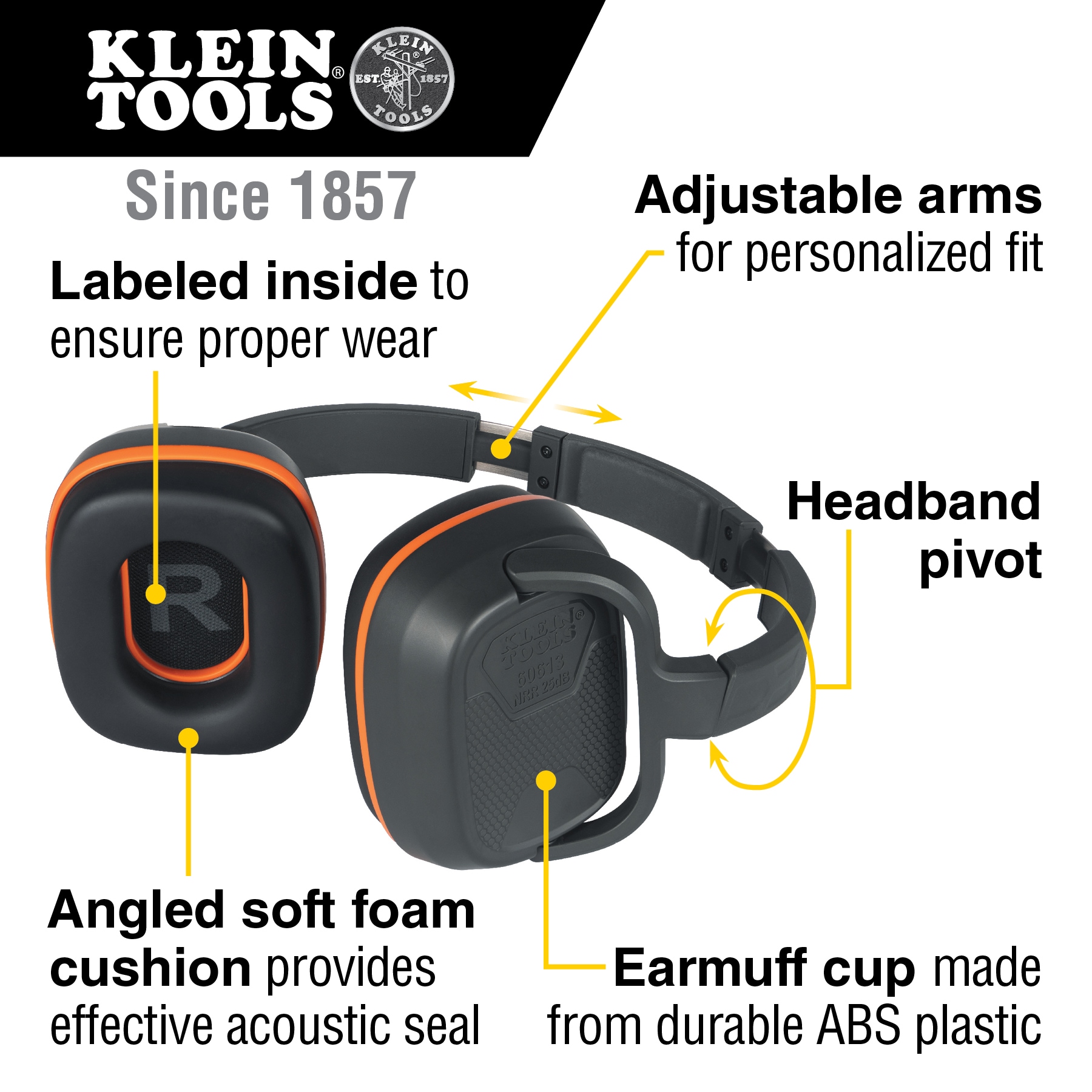 Klein Tools 60613 Hearing-Protection - View #2