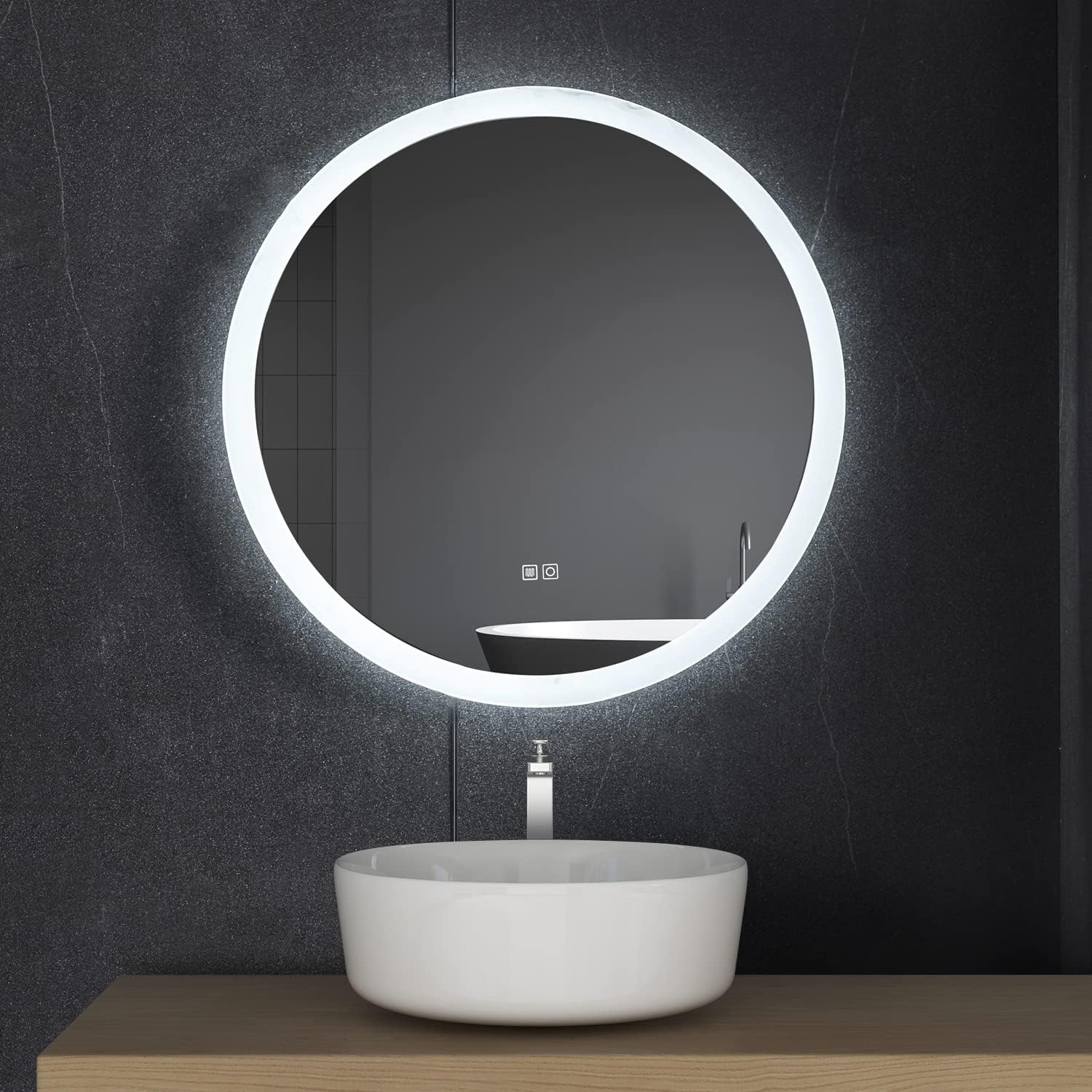 Dreamwerks LV-004 Framed-Bath-Mirrors - View #3