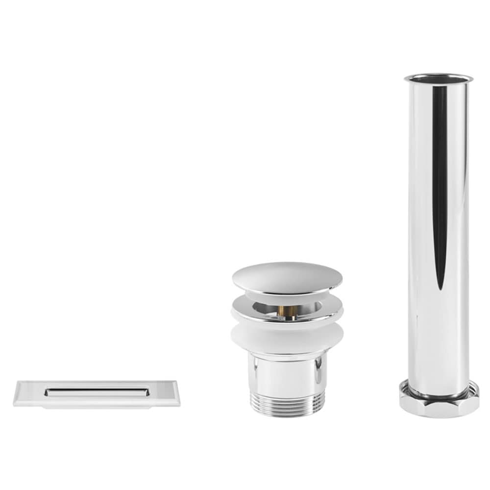 American Standard 1614305.295 Brushed nickel Brushed Nickel Drain/overflow kit Drain with Brass