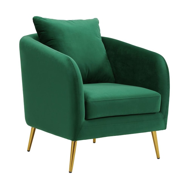Picket House Furnishings Zuri Modern, Emerald Green Accent Chair Set