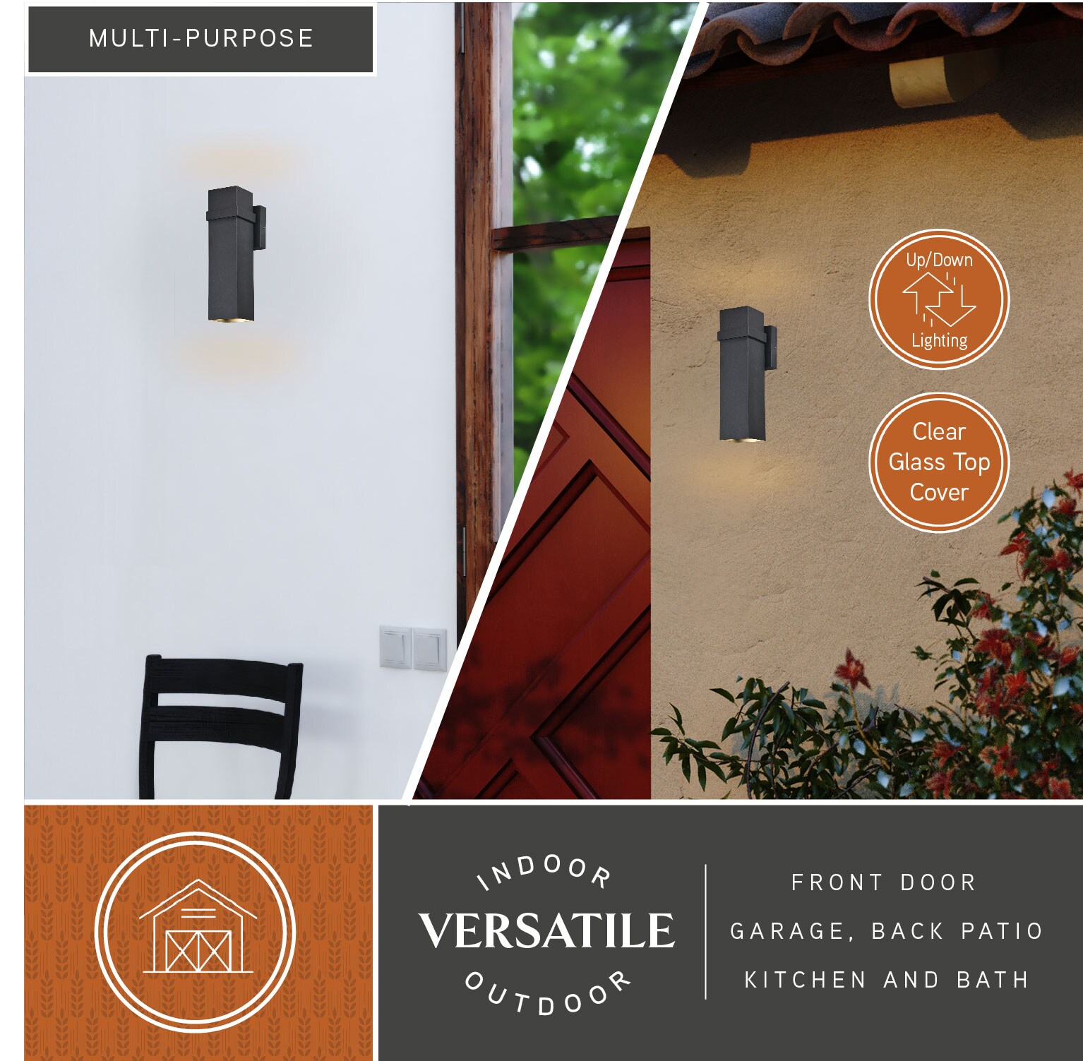 Cascadia T0398 Outdoor-Wall-Lighting - View #3