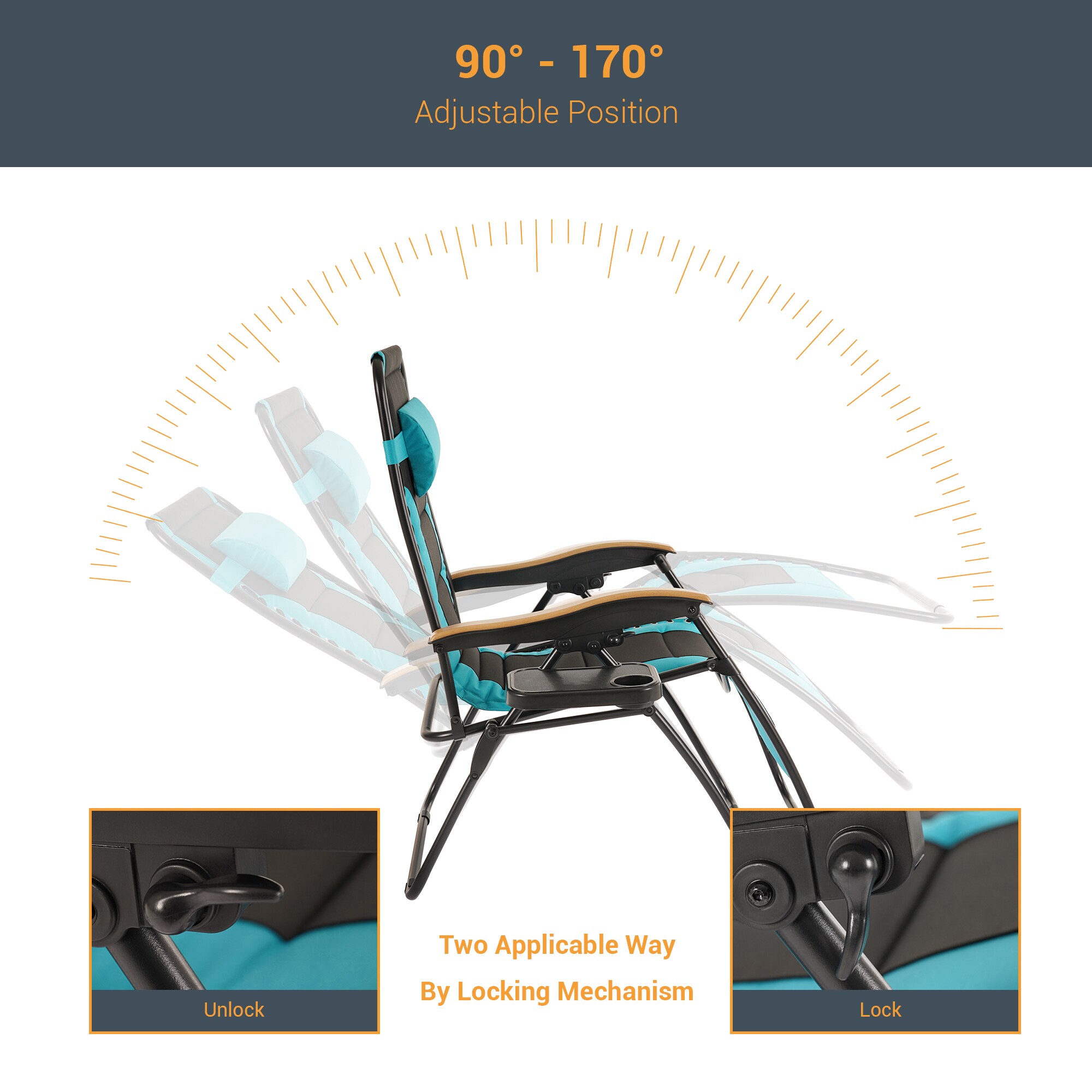 ACEGOSES LW-LF011LB Patio-Chairs - View #7