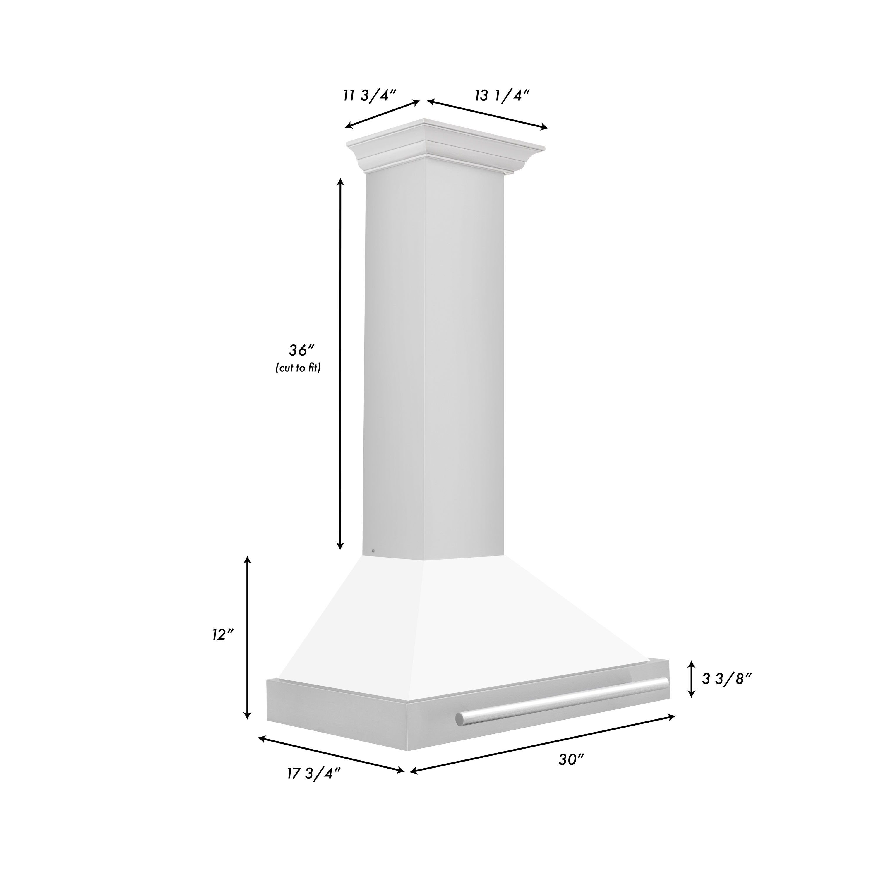 ZLINE KITCHEN & BATH KB4STX-WM-30 Wall-Mounted-Range-Hoods - View #3