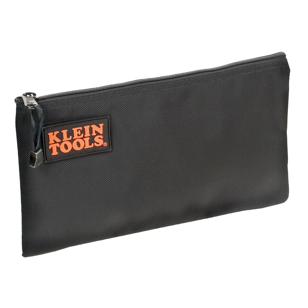 Klein Tools 5139B Zipper Bag, Cordura Nylon Tool Pouch, 12-1/2-Inch