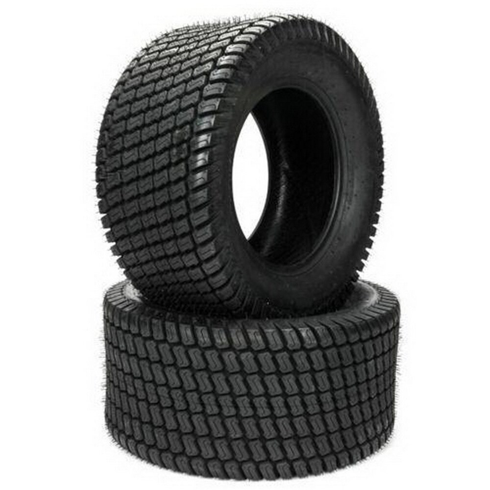 Winado LO1G33000431 Set Of 2 Turf Lawn Tractor Mower Tires 24x12-12 24x12x12, 6 Ply Tubeless 6pr