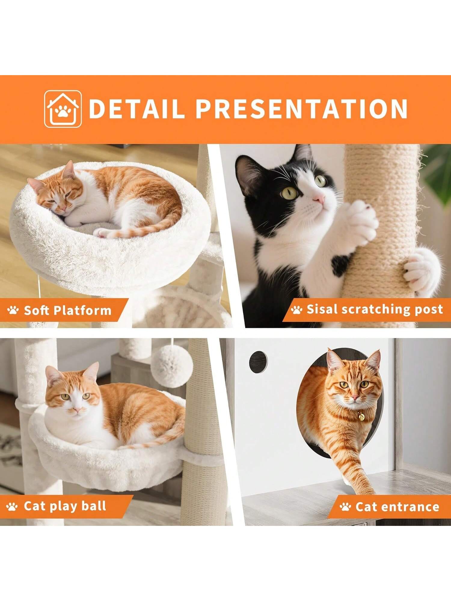 Qeetex BY-PPS-335SW8KY Cat-Trees - View #8