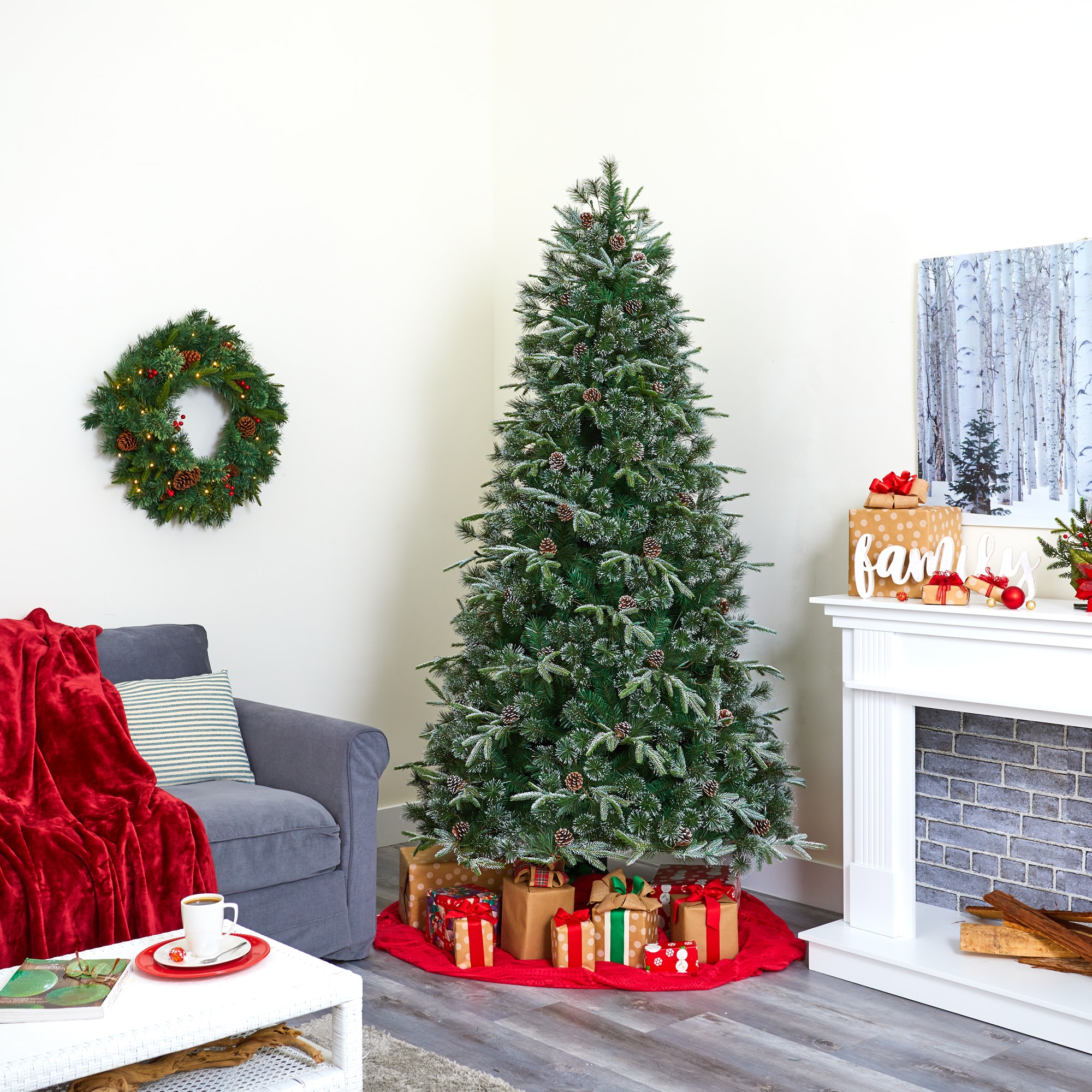 Nearly Natural T1862 Artificial-Christmas-Trees - View #10
