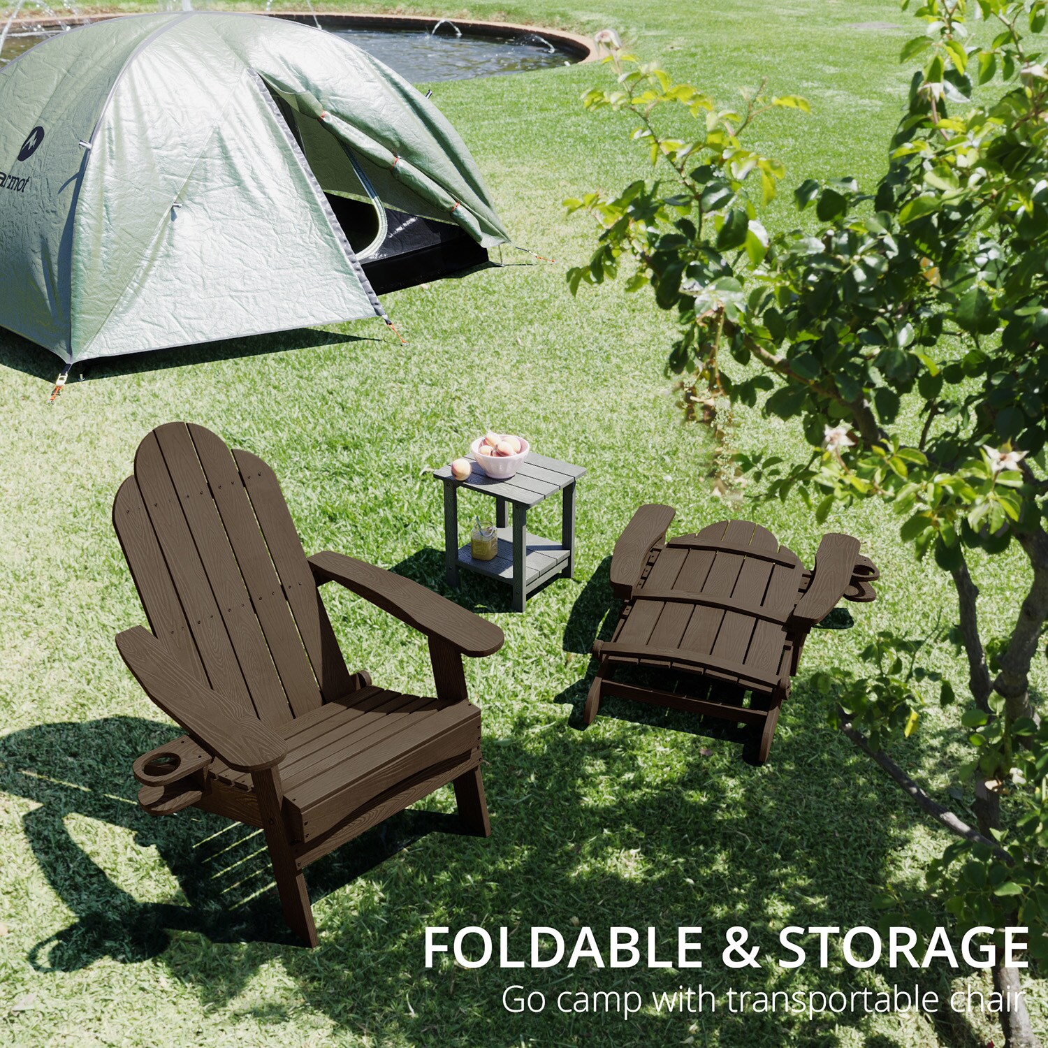 Lowes folding deals patio chairs