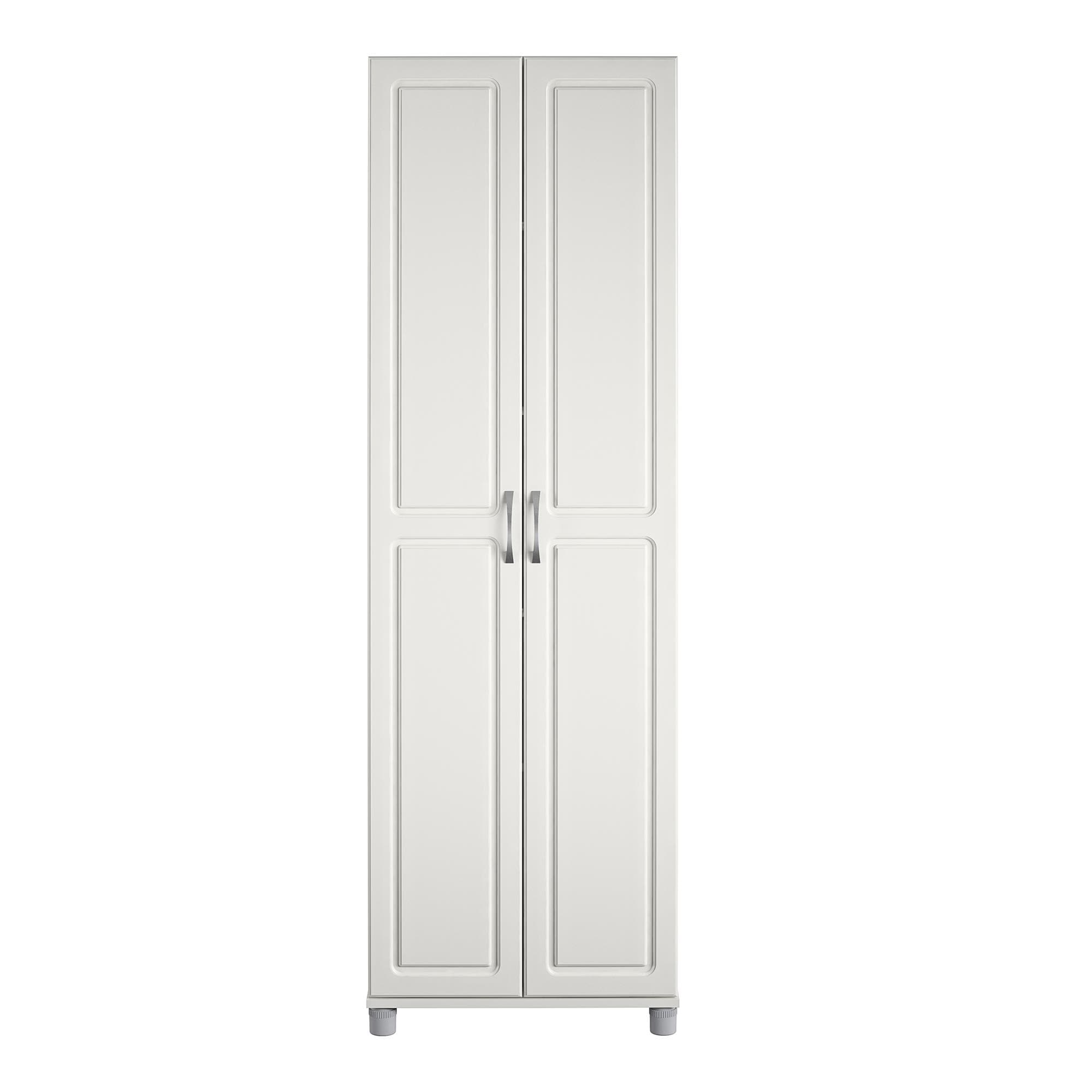 Ameriwood Home Youngstin Mini Refrigerator Storage Cabinet, White 