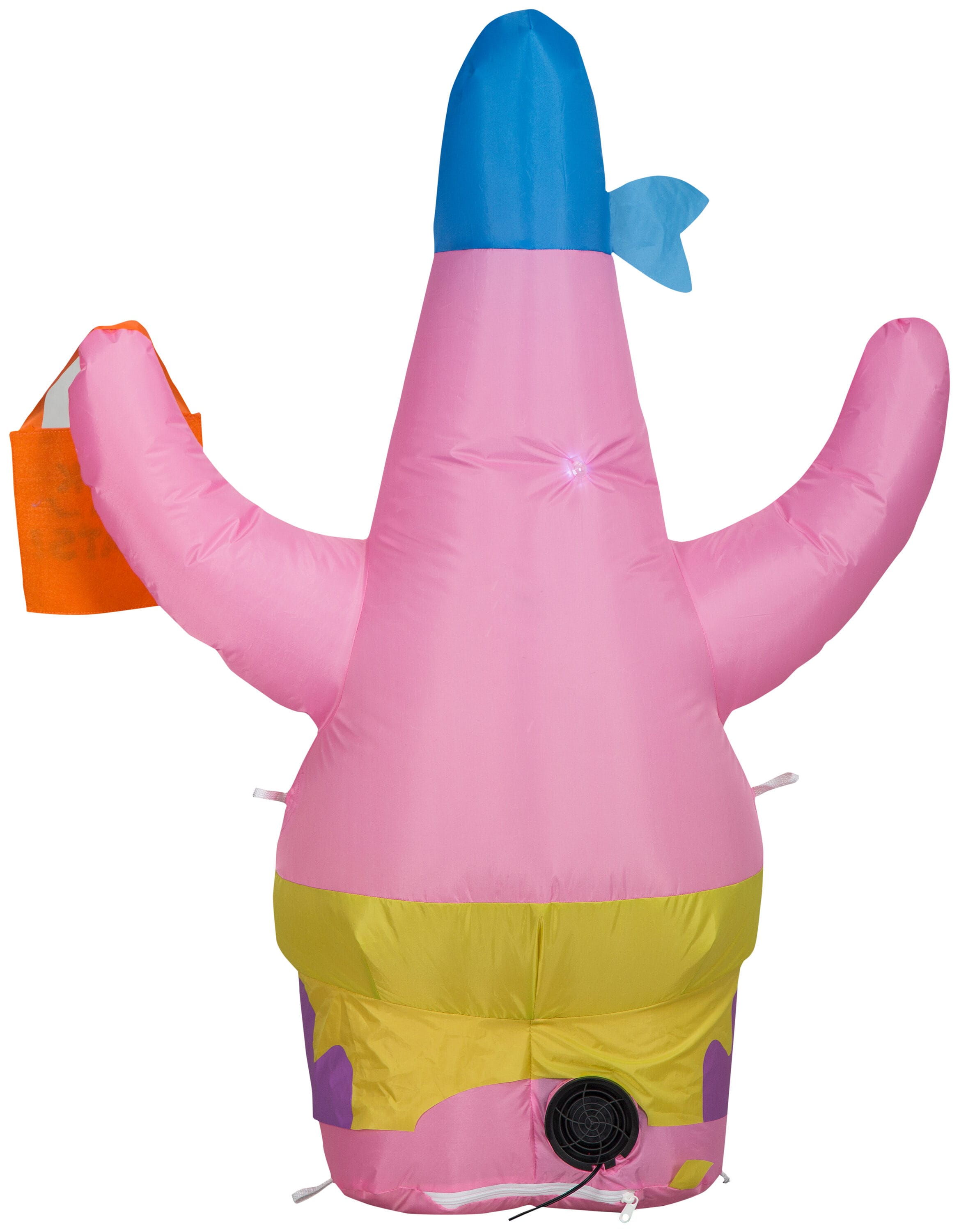 Nickelodeon 3.51-ft Pre-Lit Spongebob Squarepants Patrick Star Pirate  Inflatable at