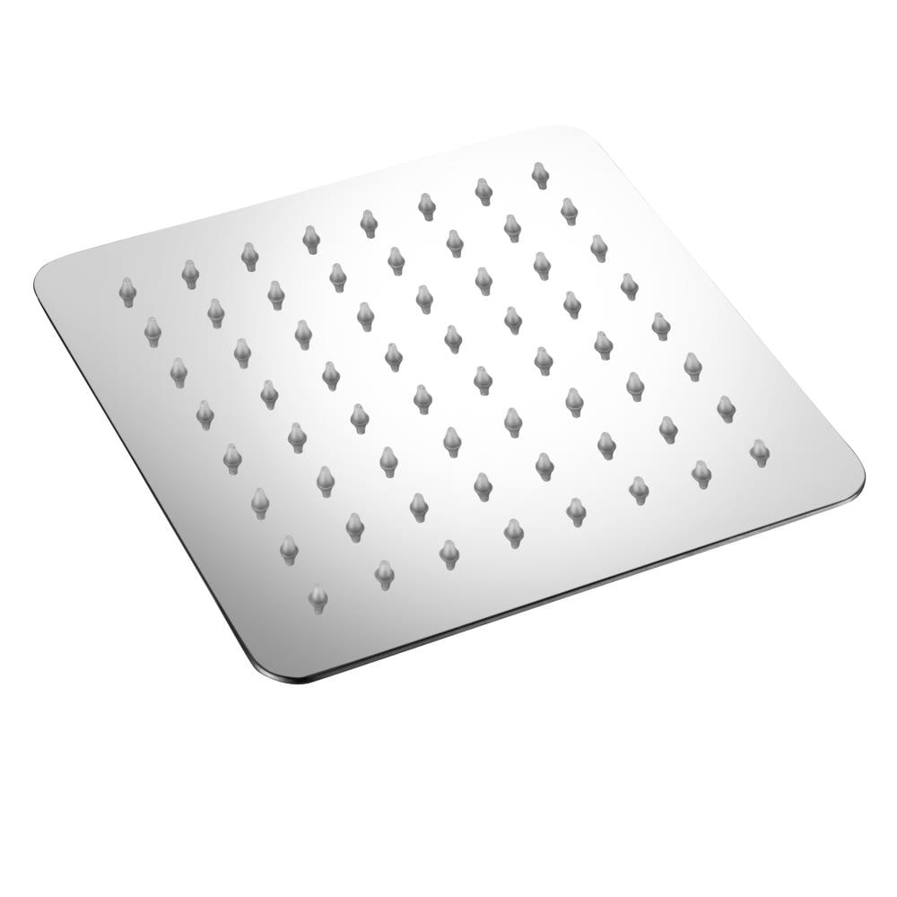 HotelSpa 1678 1.0 -Spray Chrome Square Fixed High Pressure Rain Shower Head 2.5 GPM