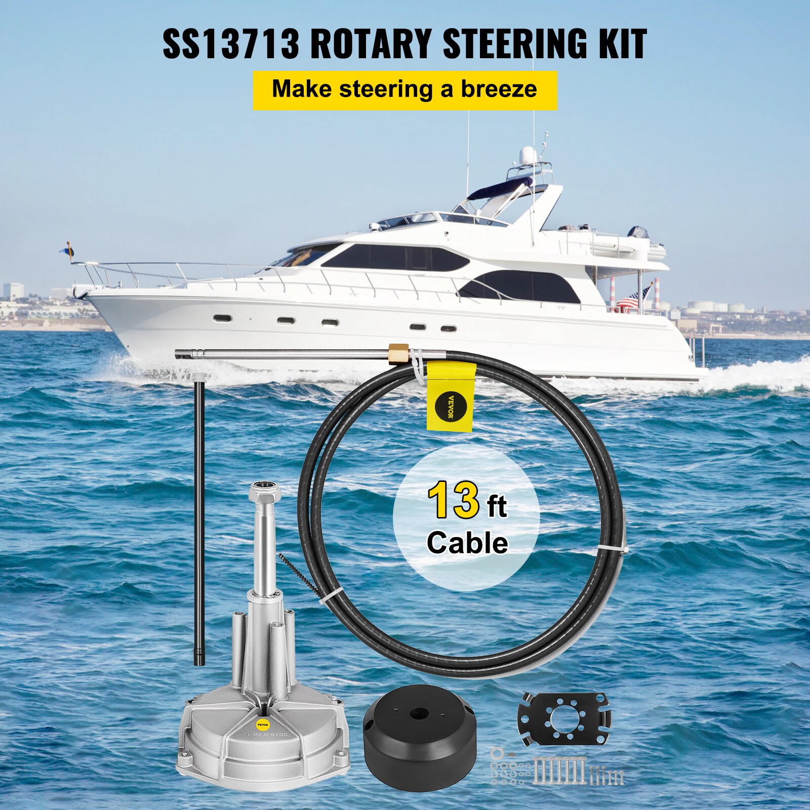 VEVOR XWYYFXB13YCDL0001V0 Boat-Control-Cables - View #4