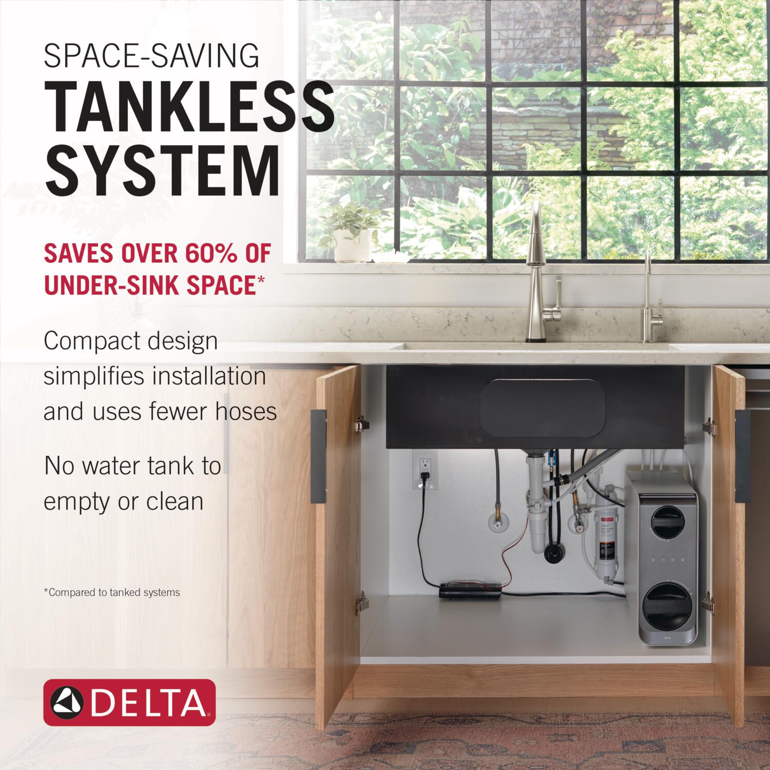 Delta Clarifi Under-Sink 6-stage Multi-method Reverse Osmosis Filtration System