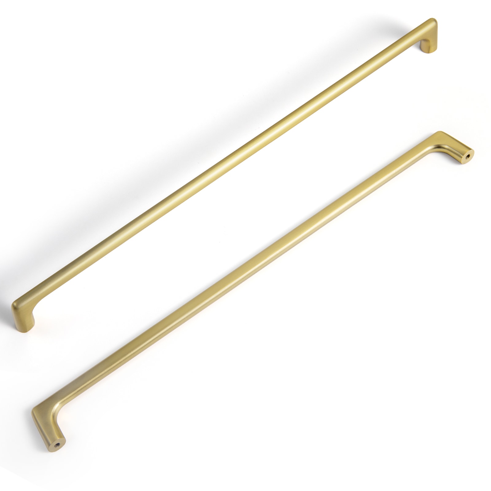 Miaokesen 052XT-320 12-5/8-in , 320mm Center to Center Dark Brushed Brass Cylindrical Bar 6 -Pack