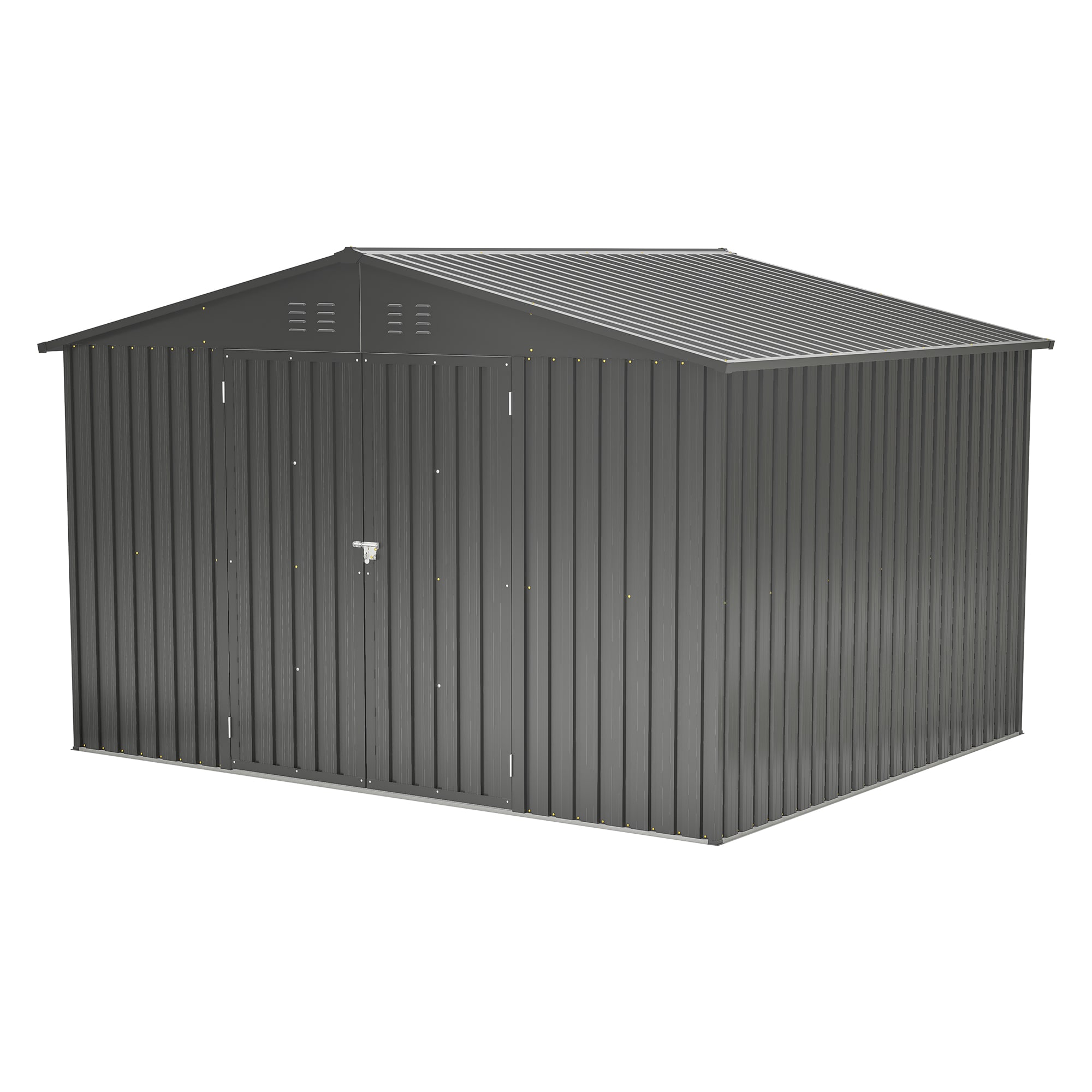 WELLFOR TWSG004-GN Metal-Storage-Buildings-Sheds - View #3