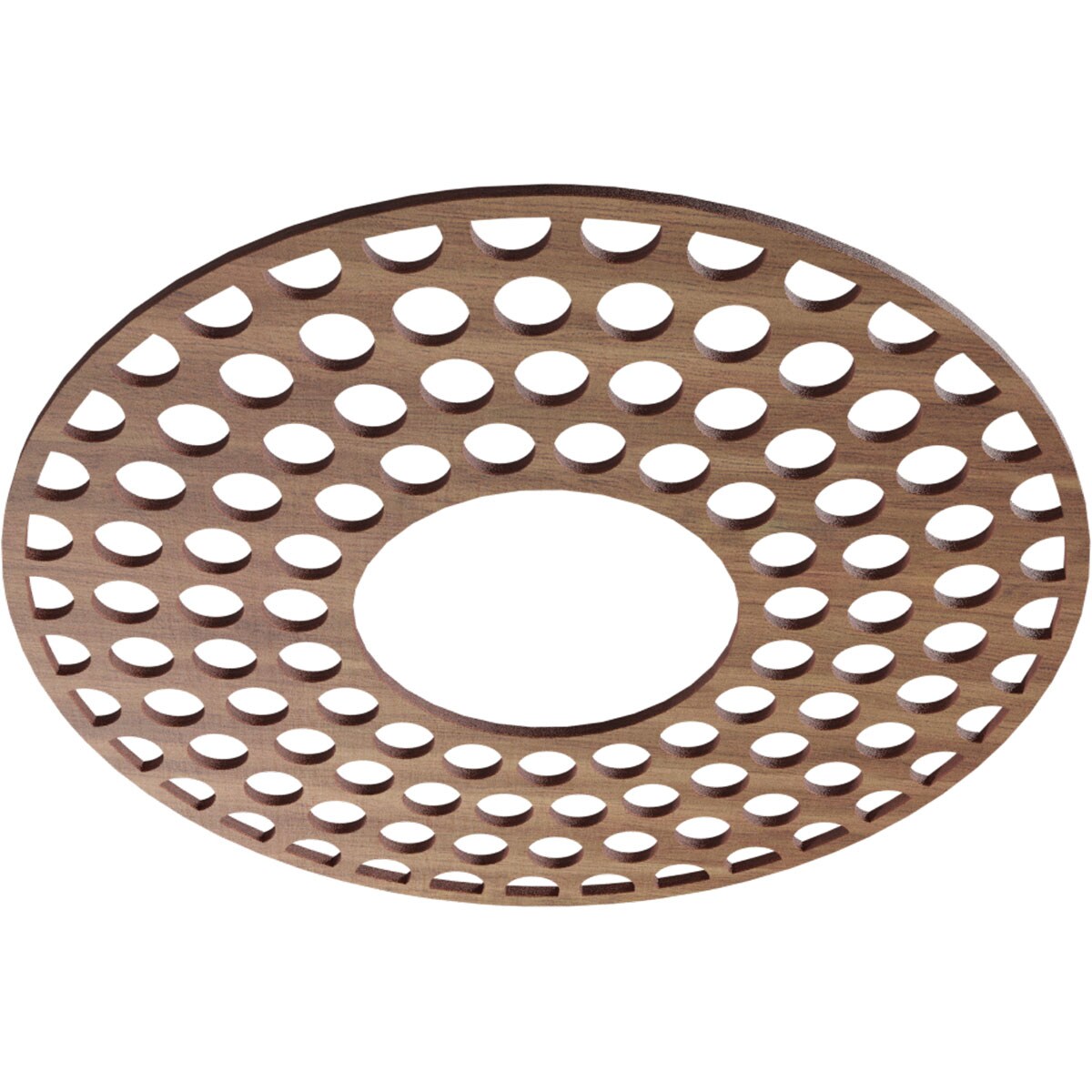 Ekena Millwork CMWP18X18X0375FFWA Ceiling-Medallions - View #2