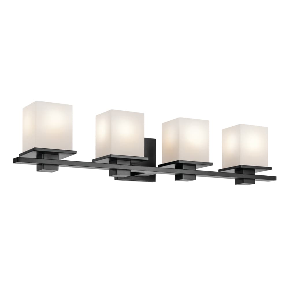 Kichler 45152BK Tully 32-in 4 -Light Black Modern/contemporary Vanity light