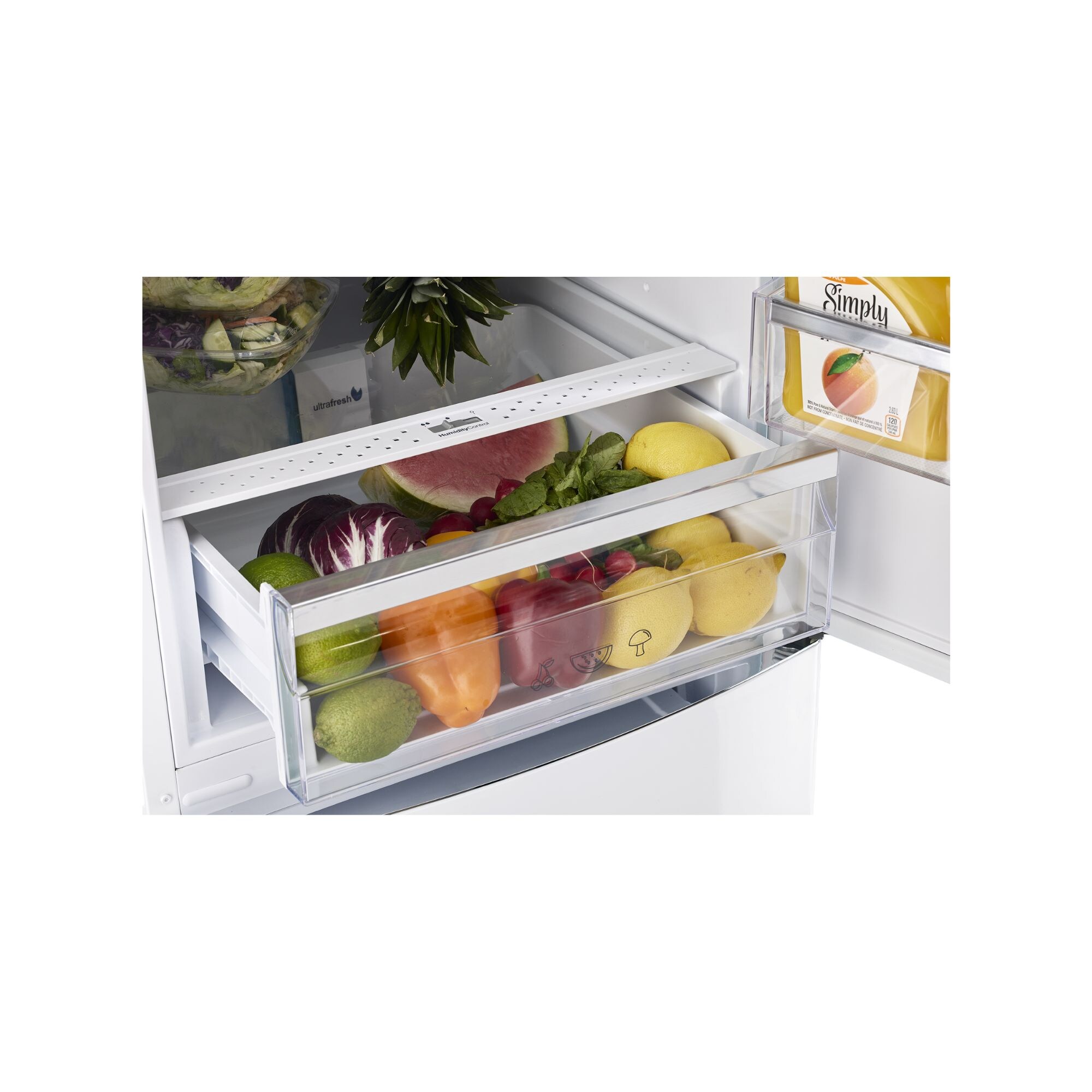 UNIQUE UGP-340L W AC Bottom-Freezer-Refrigerators - View #11
