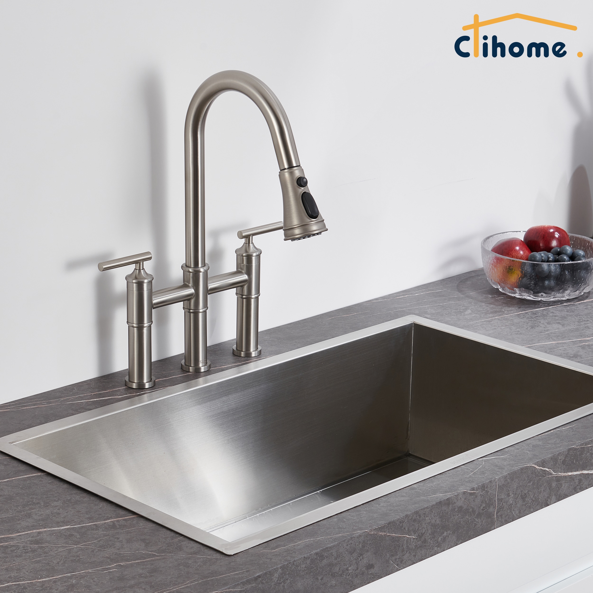 Clihome DG-KF02NS Kitchen-Faucets - View #3