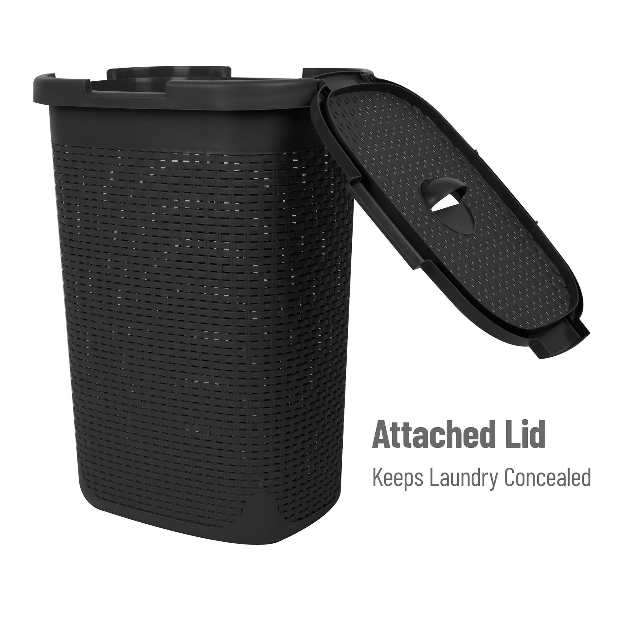 Mind Reader 60HAMP2PK-BLK Hamper-Baskets - View #5