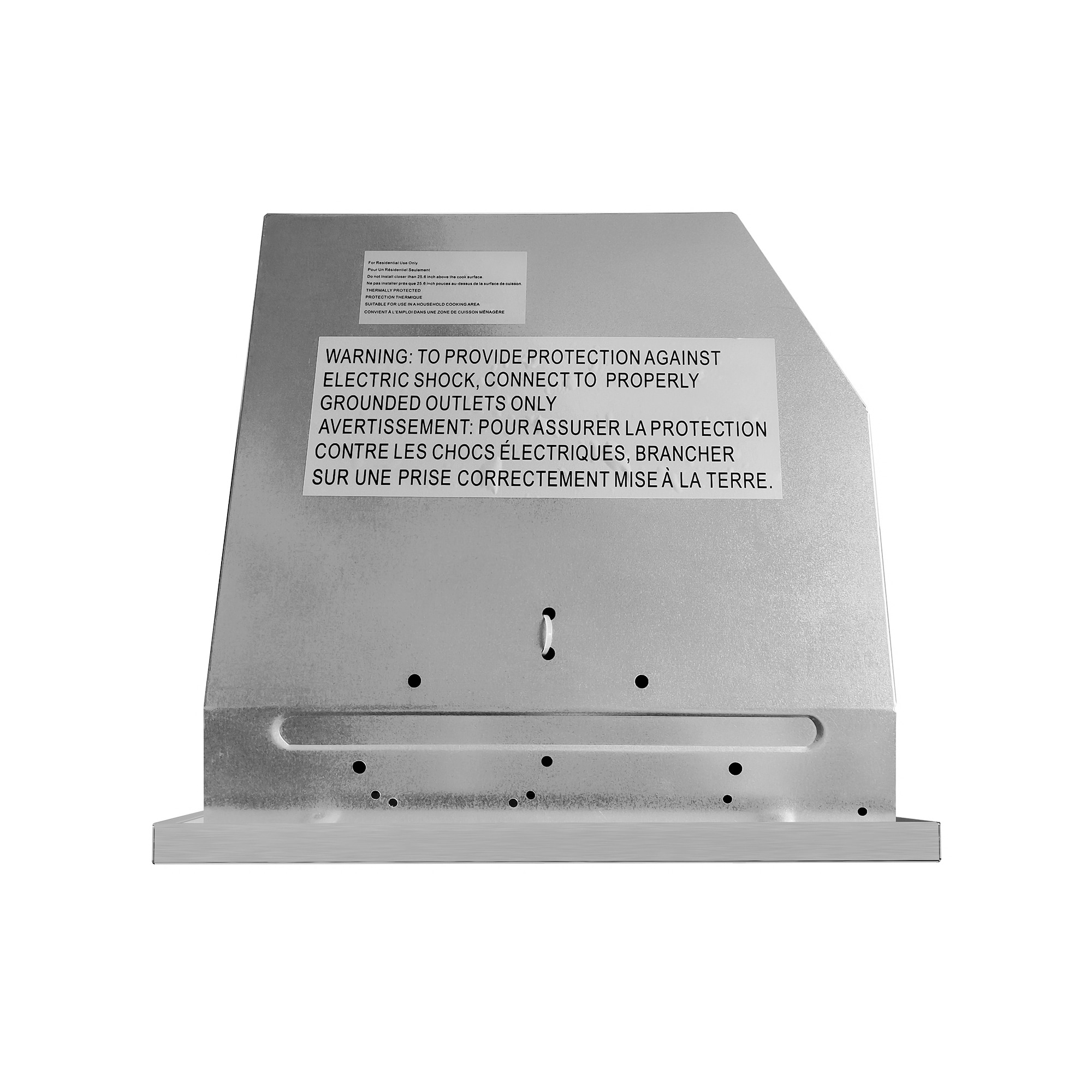 Cosmo 36" Stainless Steel Insert Range Hood with LED Lights