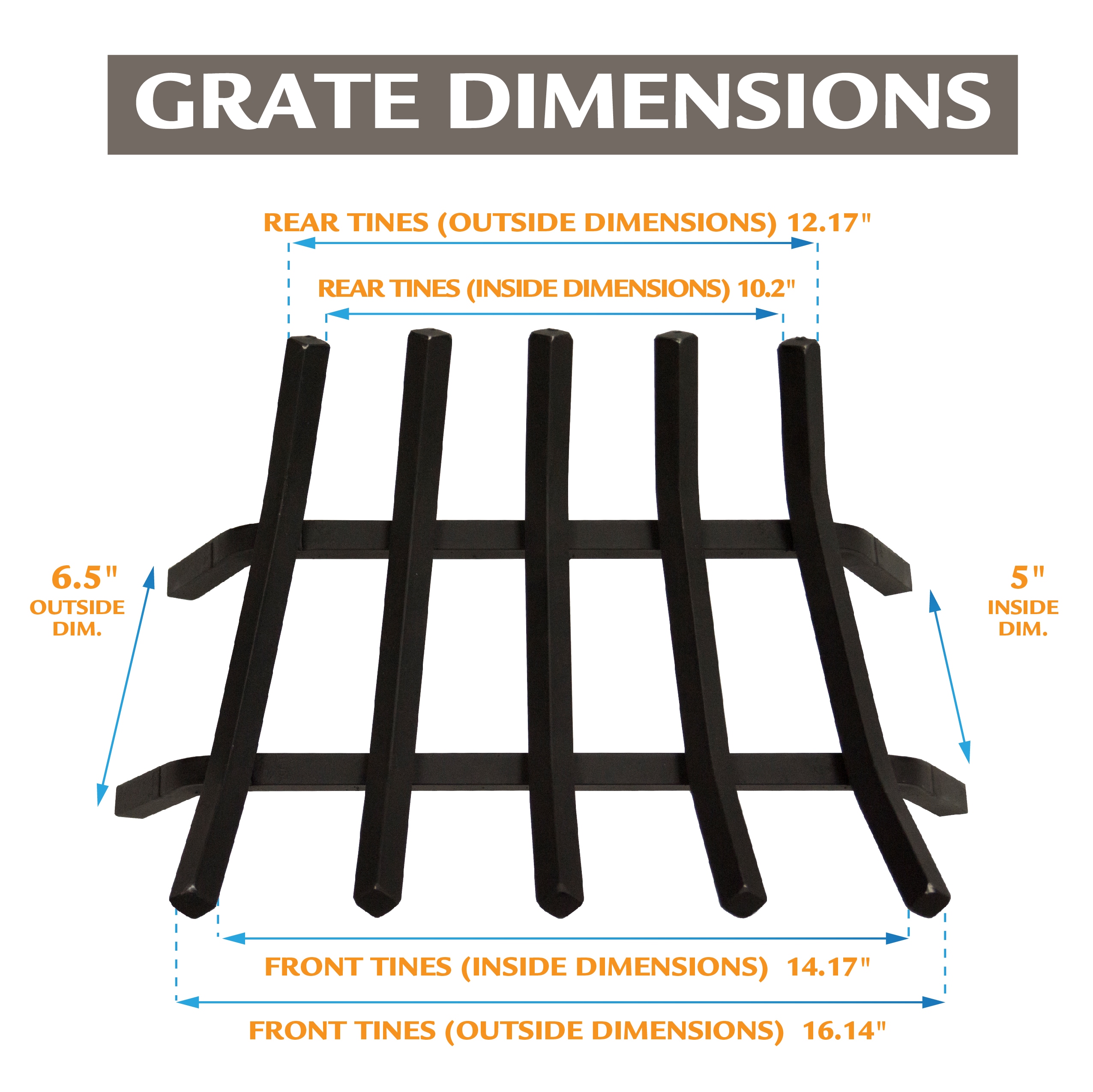 Pleasant Hearth BG7-215M Fireplace-Grates - View #5