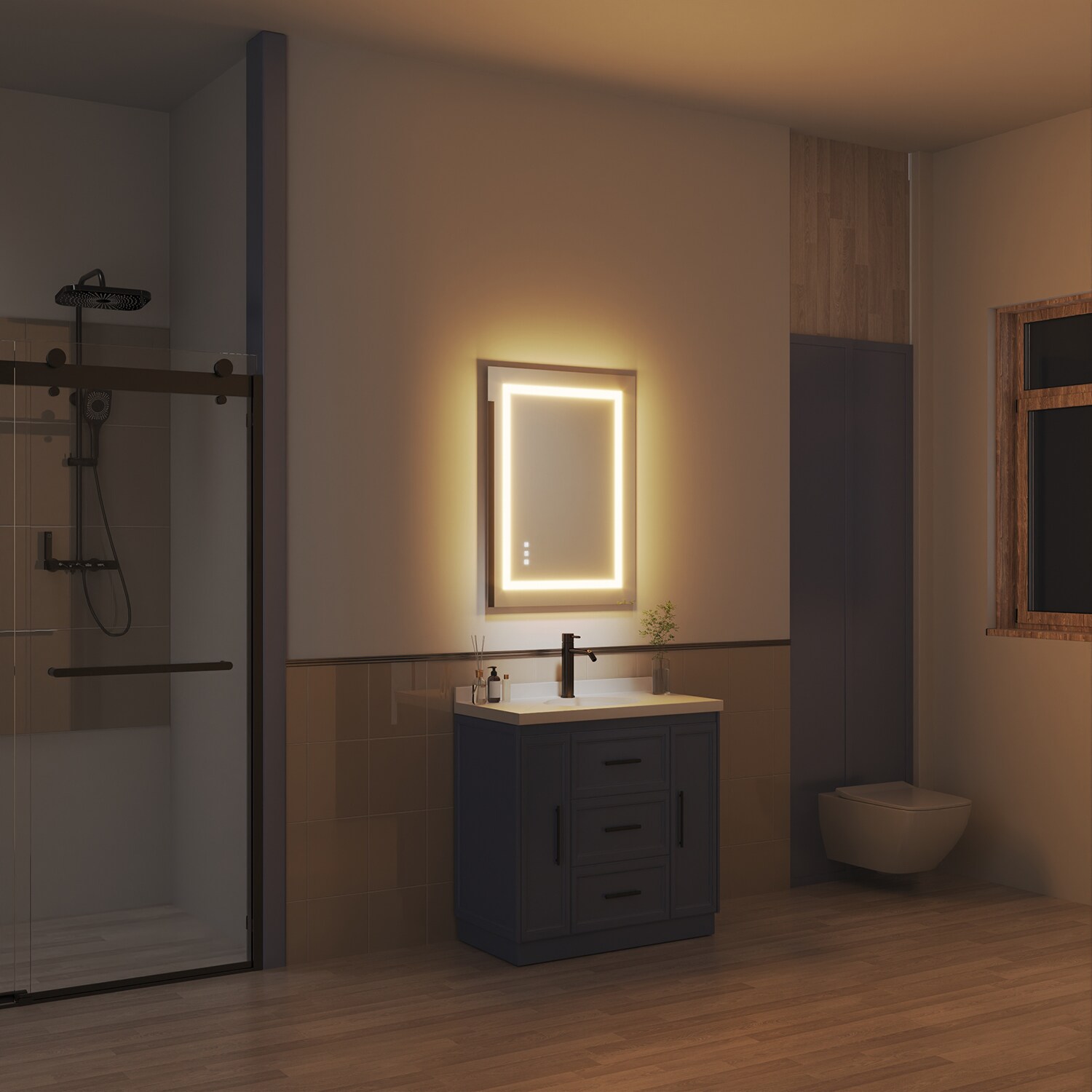 waterpar WPLO-2226 Framed-Bath-Mirrors - View #5
