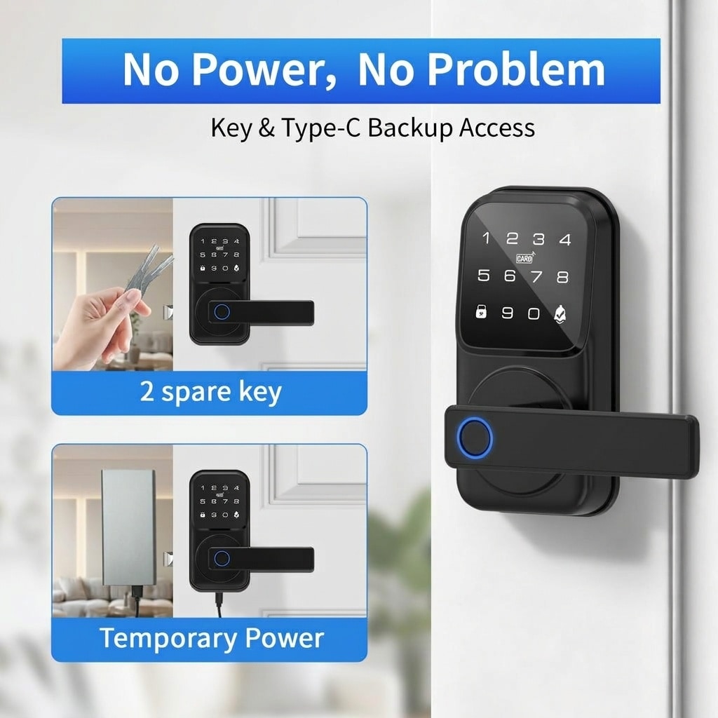 Adrinfly LAD0509M39 Electronic-Door-Locks - View #5