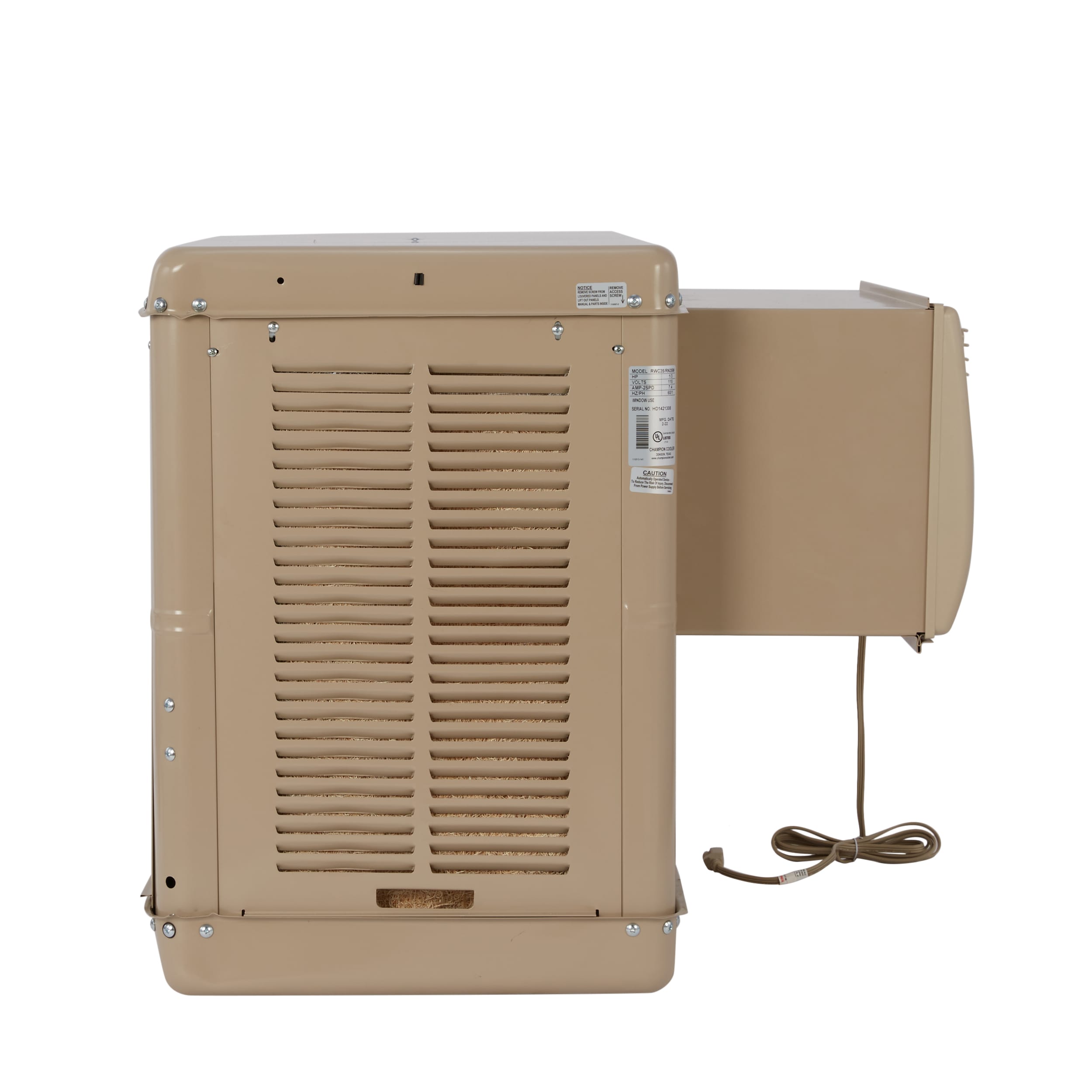 Essick Air 3300-CFM 2-Speed Indoor/Outdoor Window Evaporative Cooler for  900-sq ft (Motor Included) in the Evaporative Coolers department at 