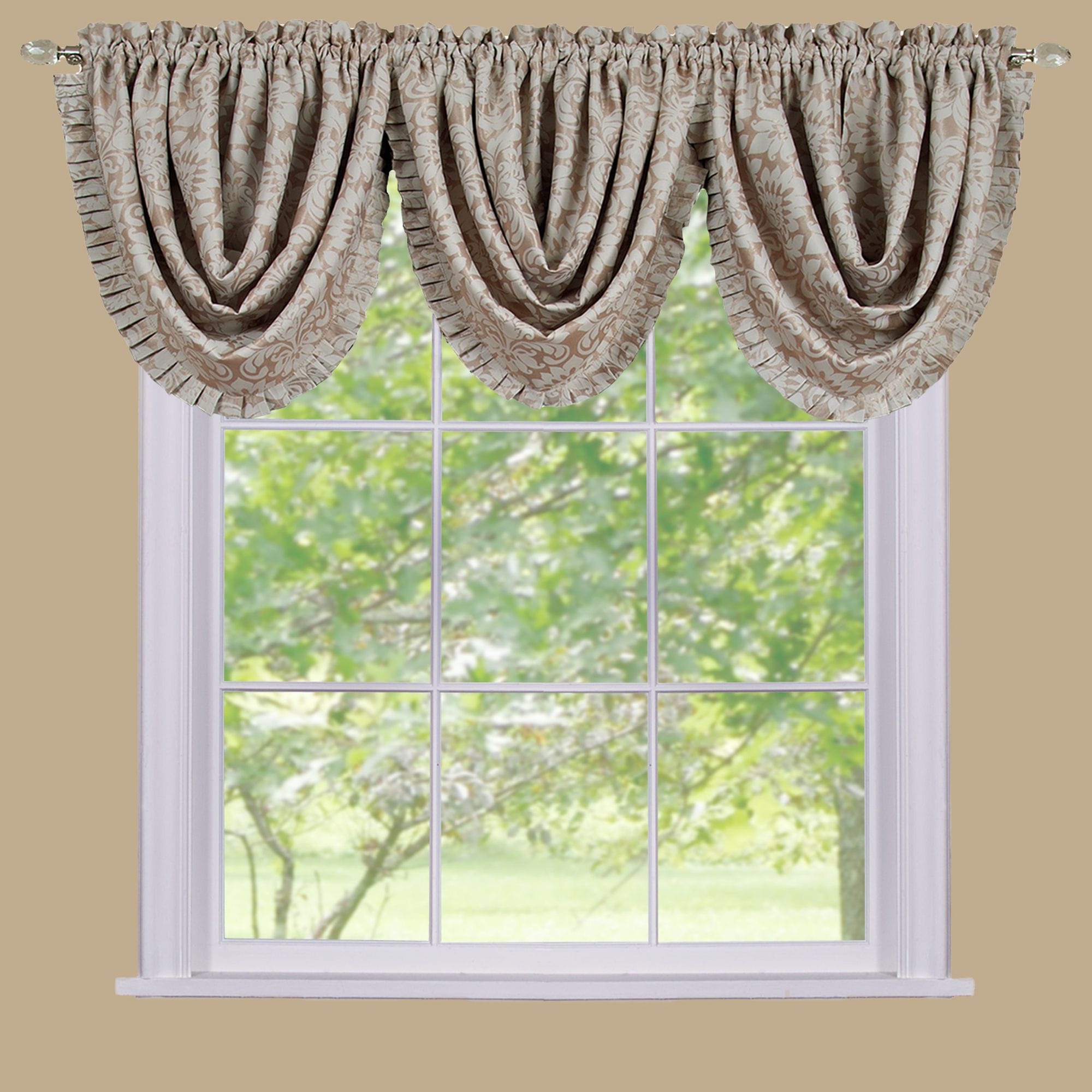 KATE AURORA SUTTON-VAL-TAN valances - View #2