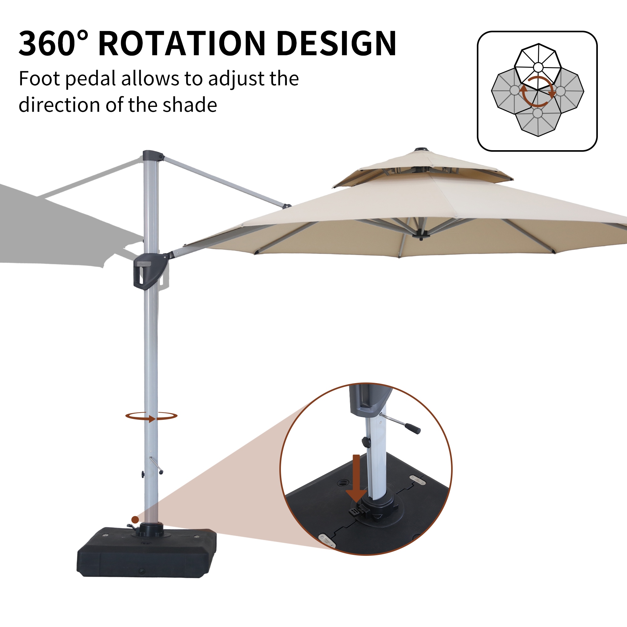 Mondawe MO-LEDMY02RD Umbrellas-2 - View #6